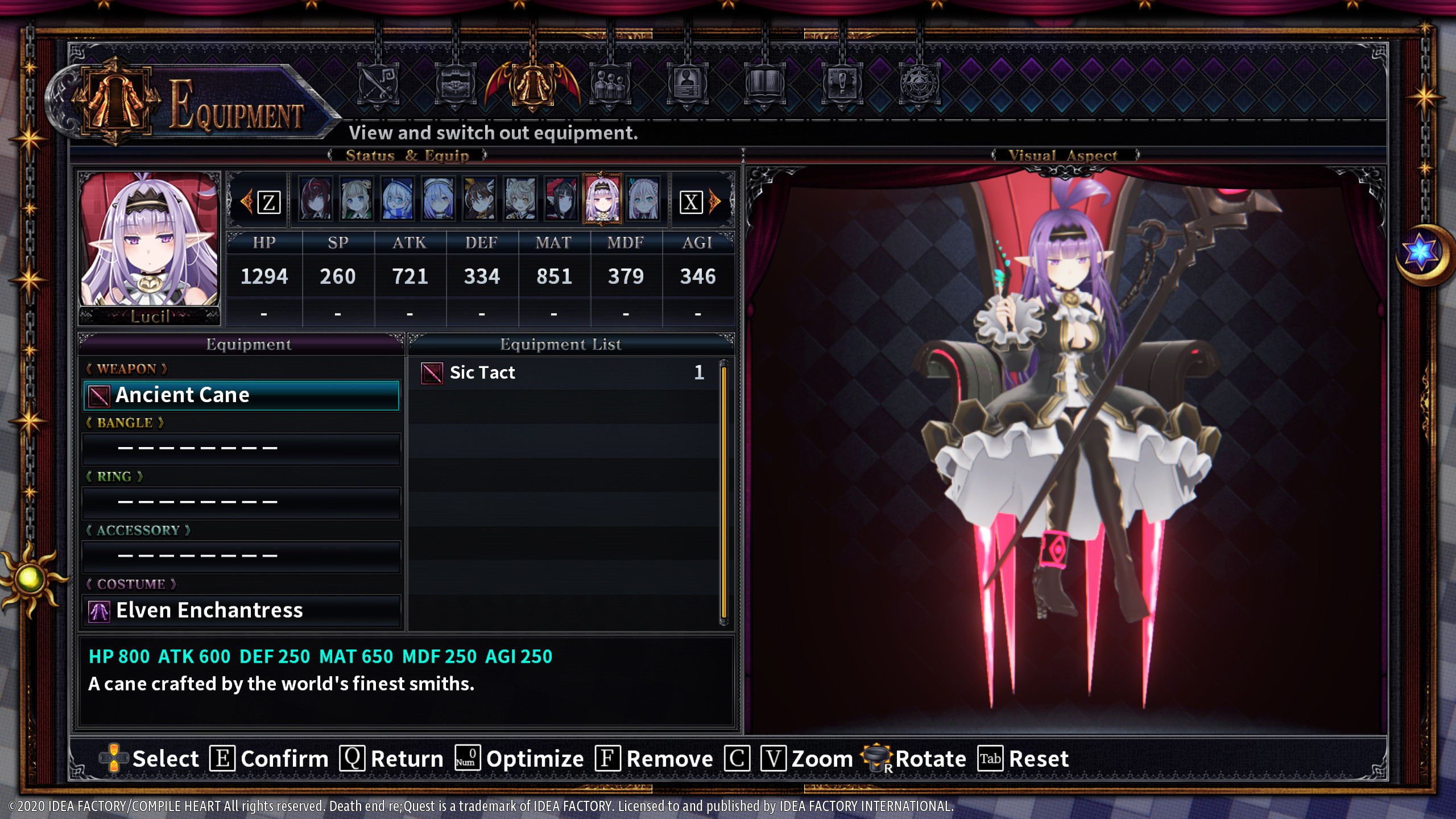 Death end re;Quest 2 - Ultimate Weapon Set screenshot 7