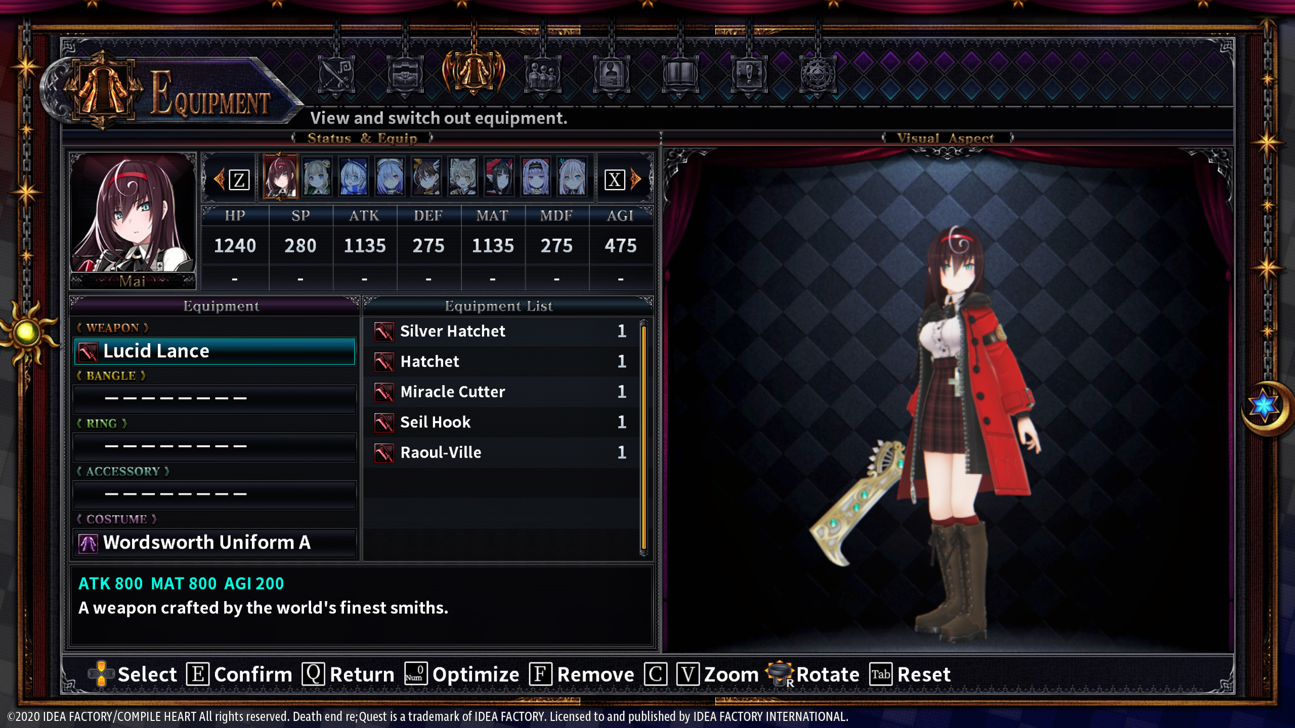Death end re;Quest 2 - Ultimate Weapon Set screenshot 3