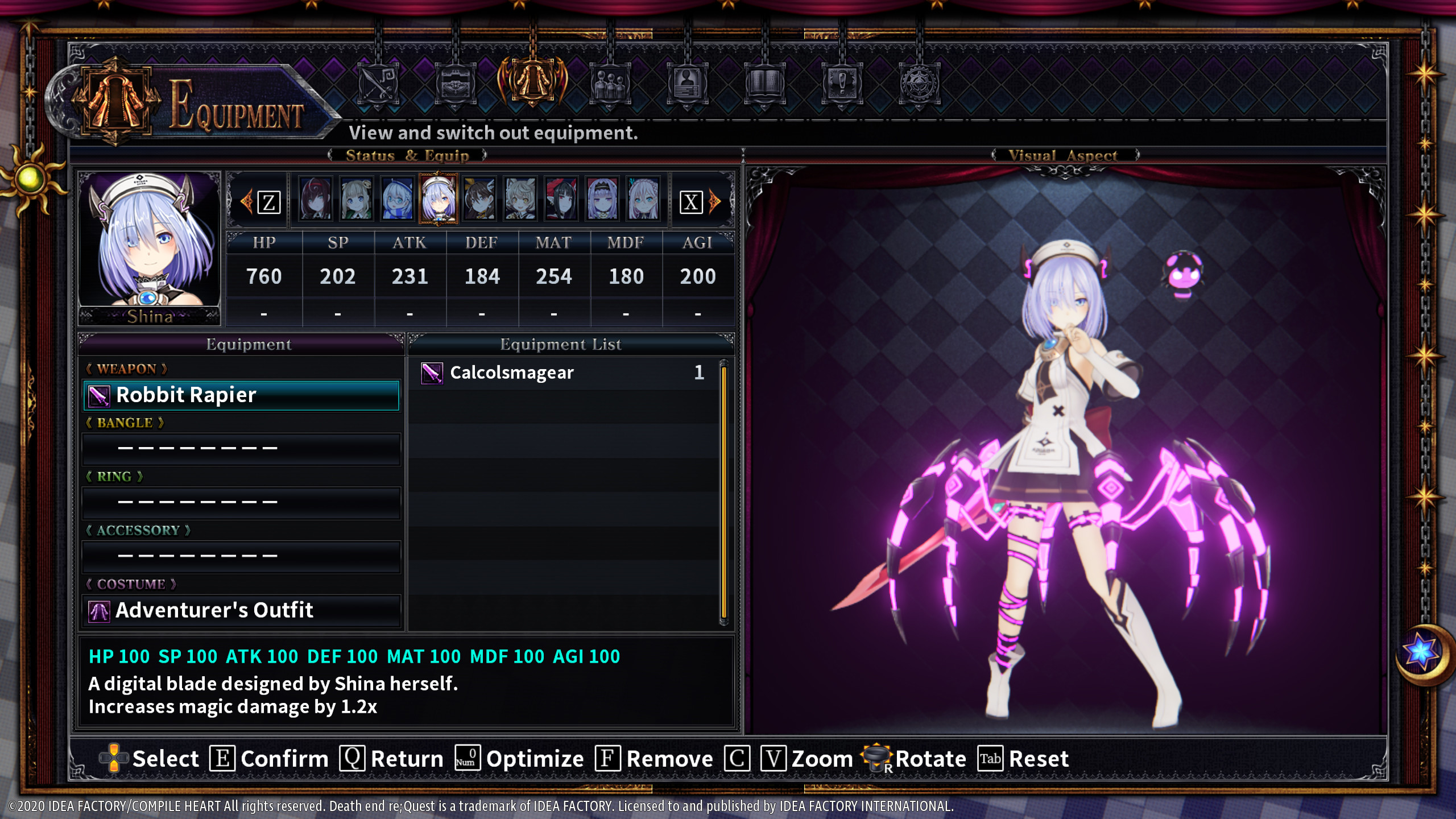 Death end re;Quest 2 - Gag Weapon Set 1 screenshot 4