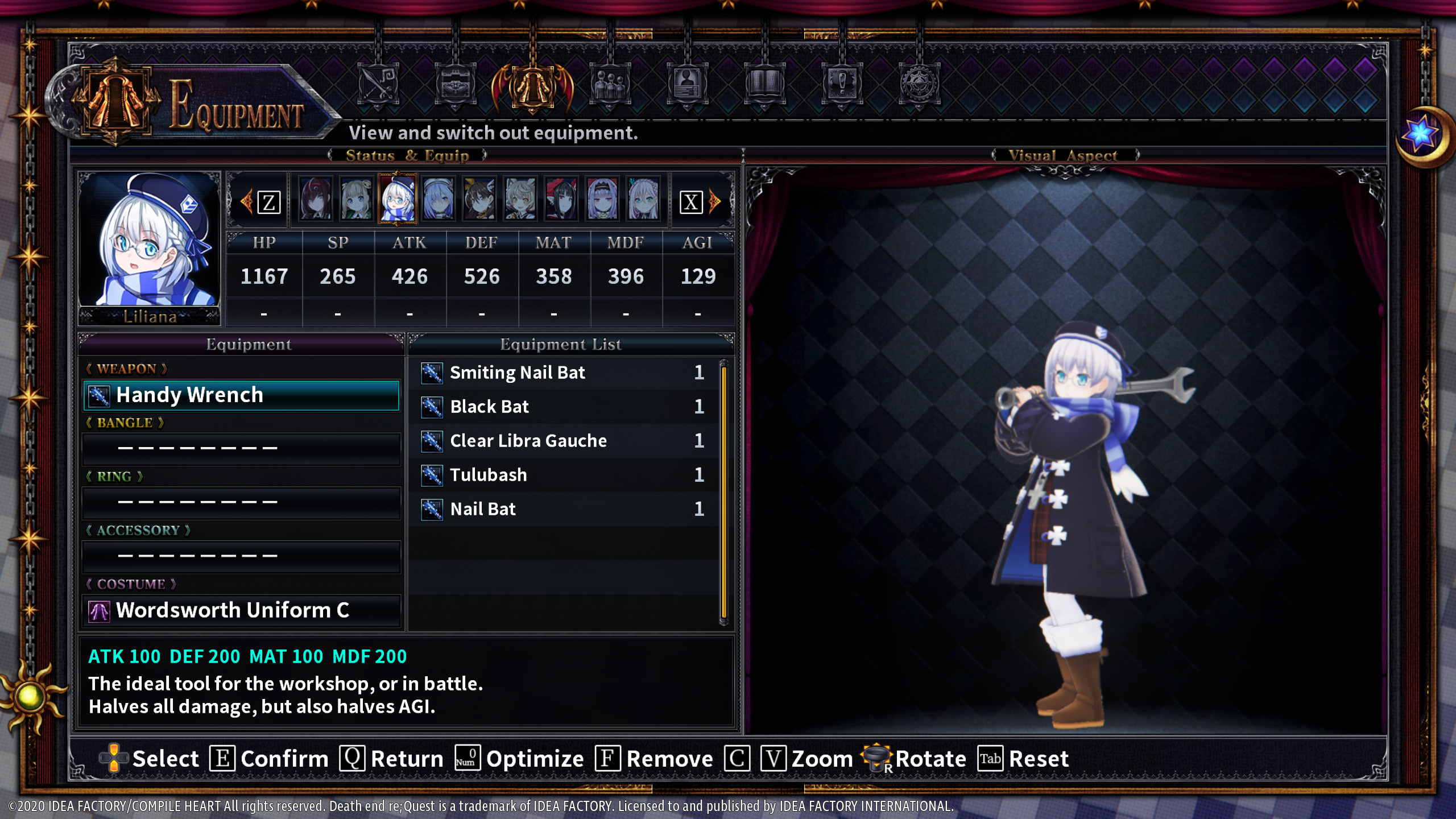 Death end re;Quest 2 - Gag Weapon Set 2 screenshot 2