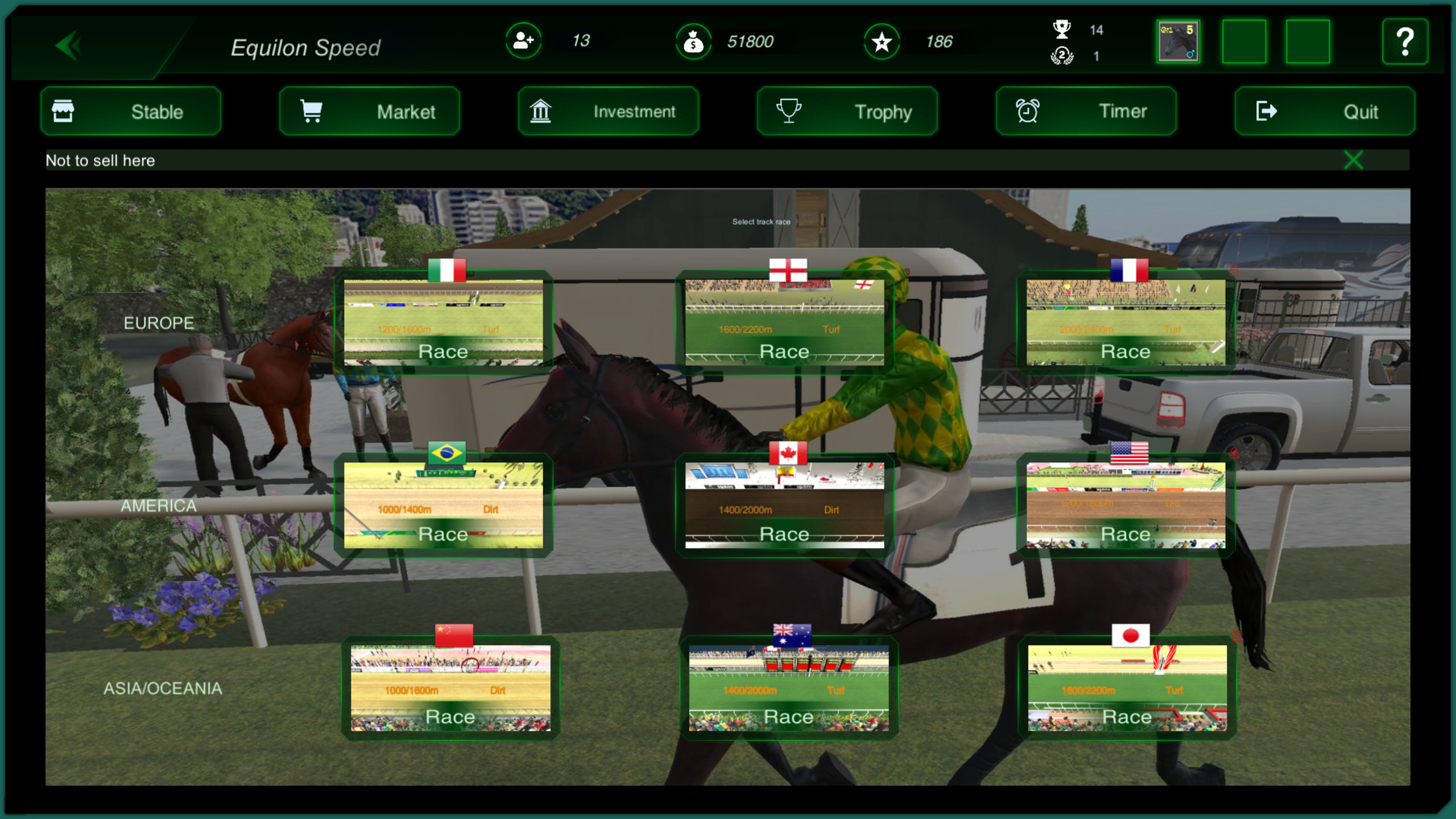 Glory Horse Racing screenshot 1