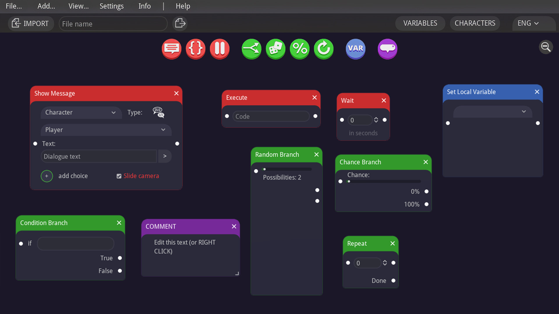 Dialogue Designer screenshot 4