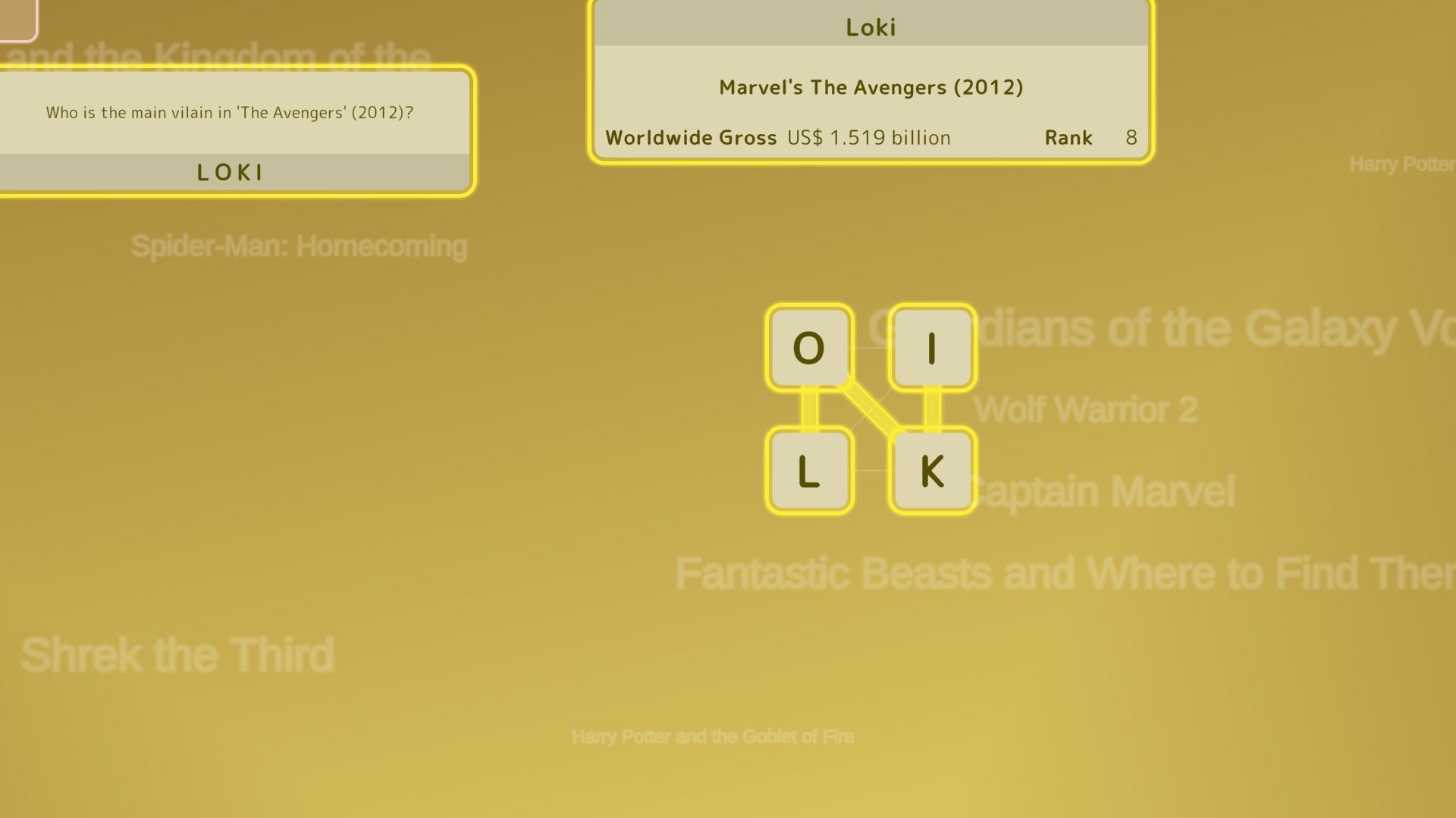 Mini Words: Top Movies screenshot 4