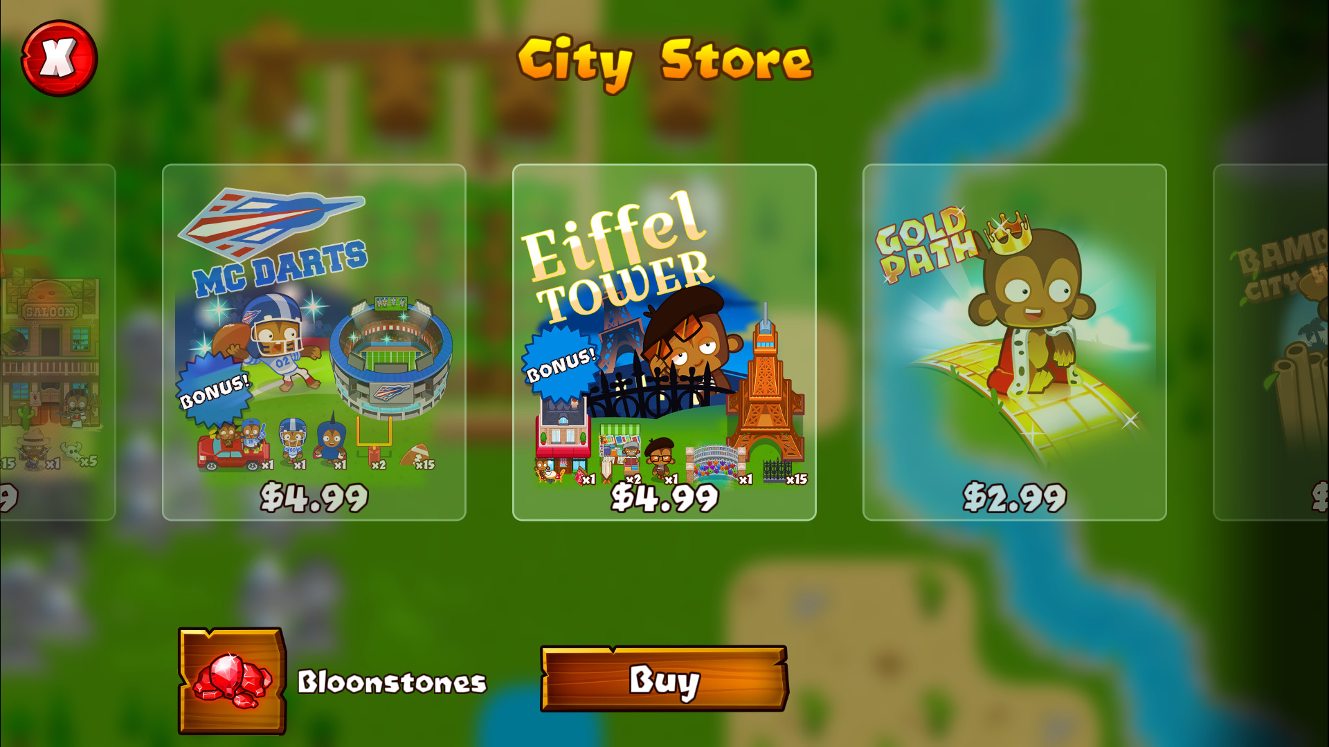 Bloons Monkey City - Eiffel Tower Pack screenshot 1