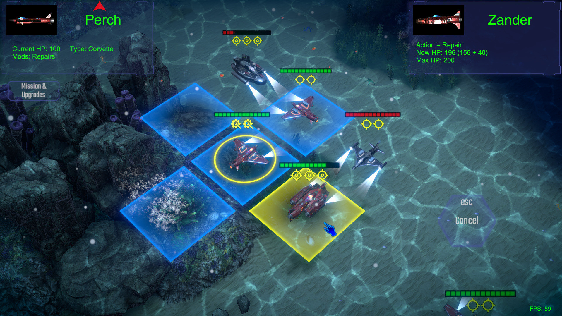 Underwater Wars screenshot 1