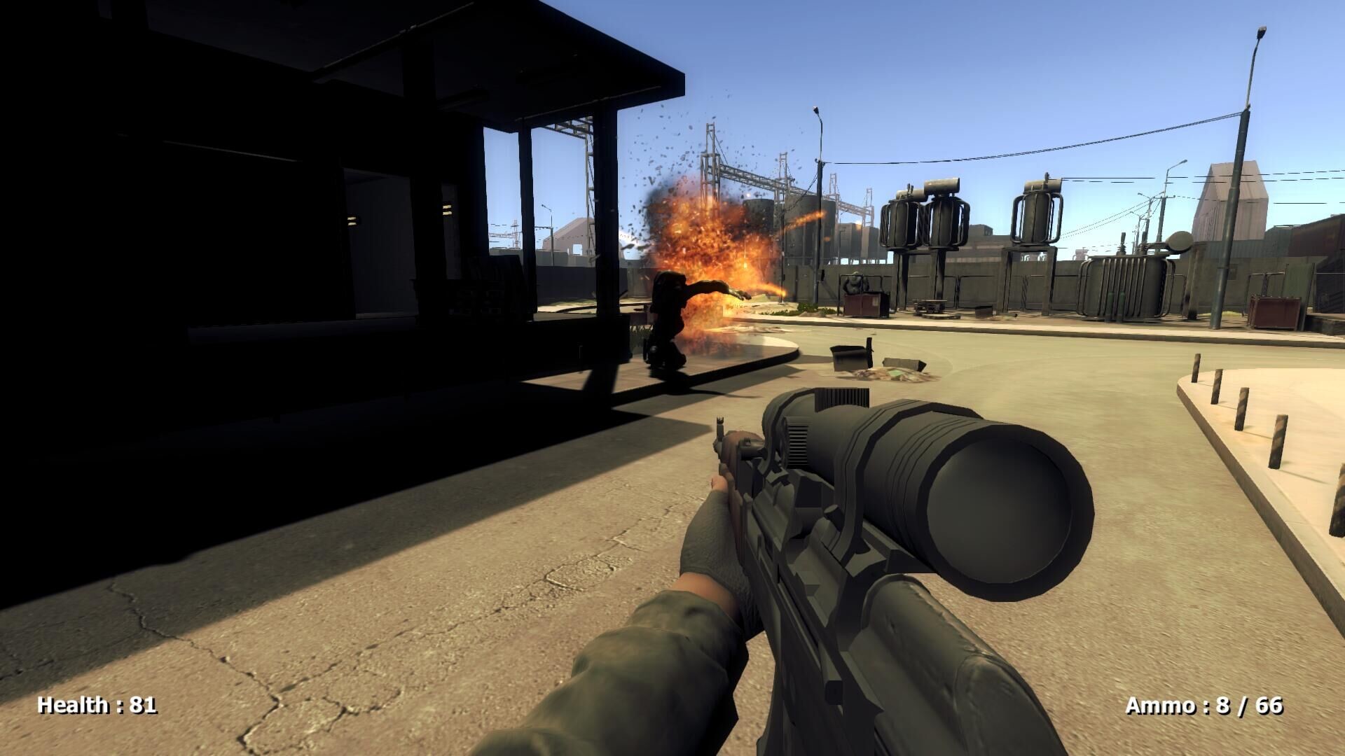 Warehouse attack screenshot 2