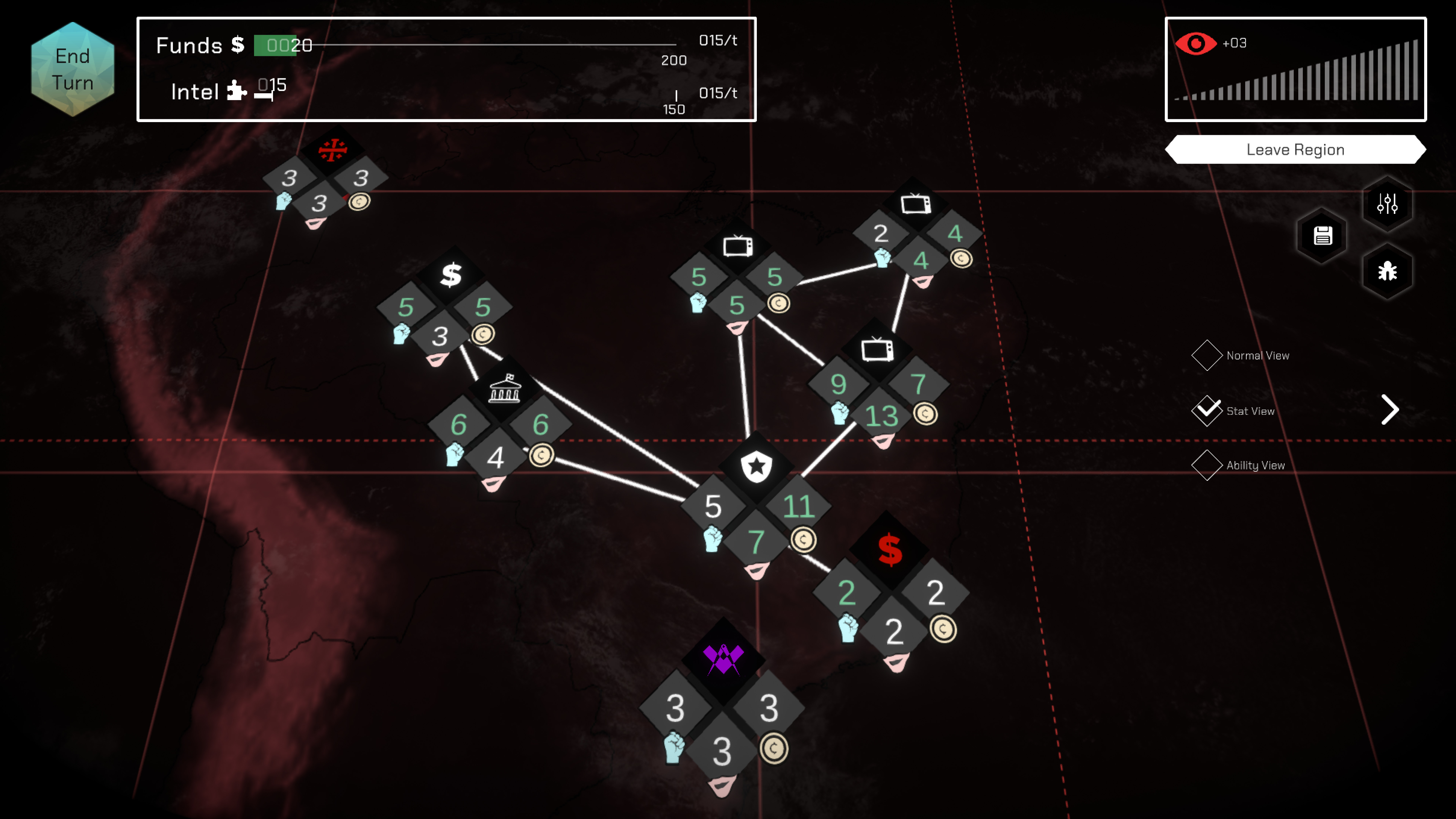 The Shadow Government Simulator screenshot 2