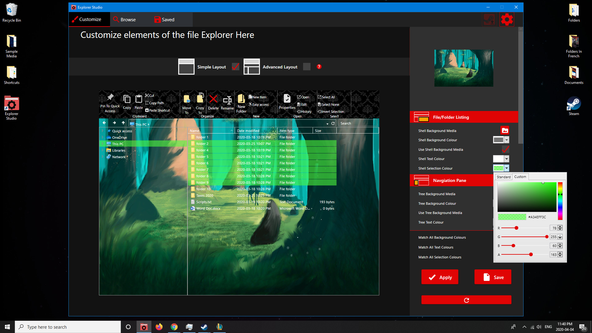 Explorer Studio screenshot 2