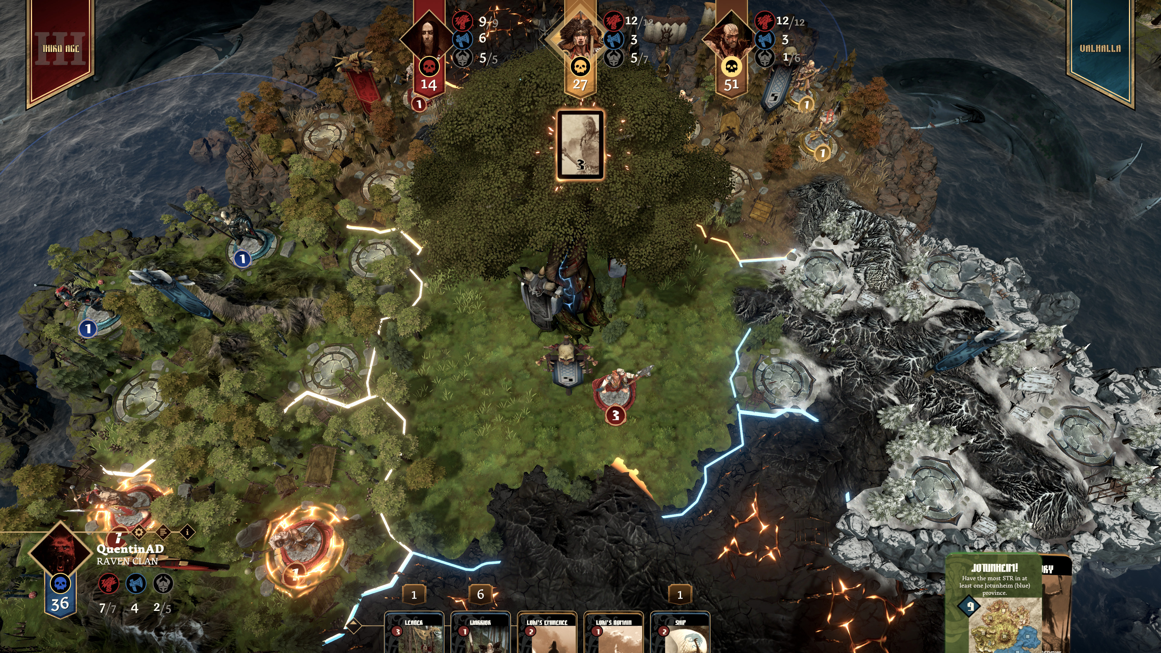 Blood Rage: Digital Edition - Mythical Monsters screenshot 10