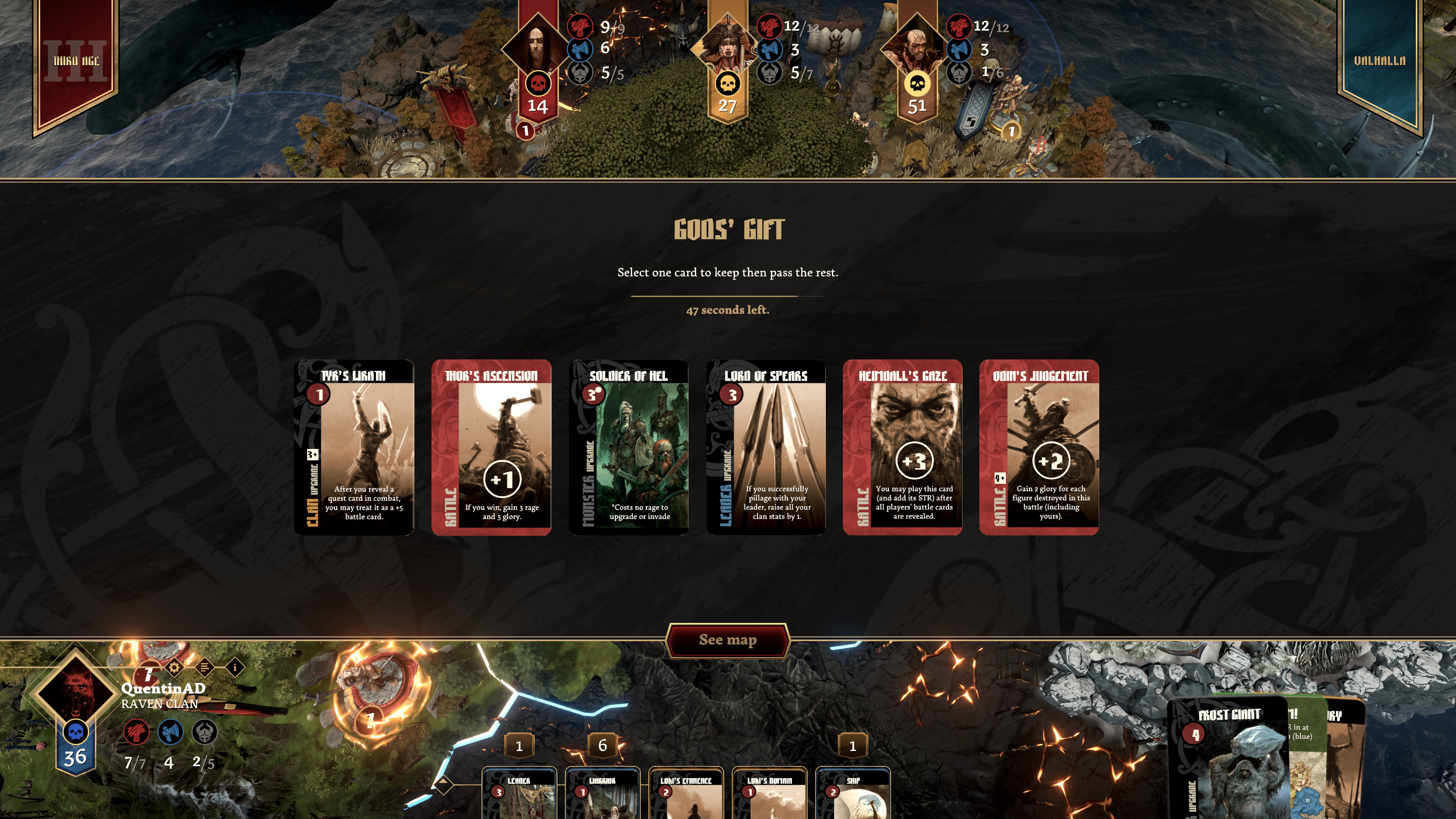 Blood Rage: Digital Edition - Mythical Monsters screenshot 6