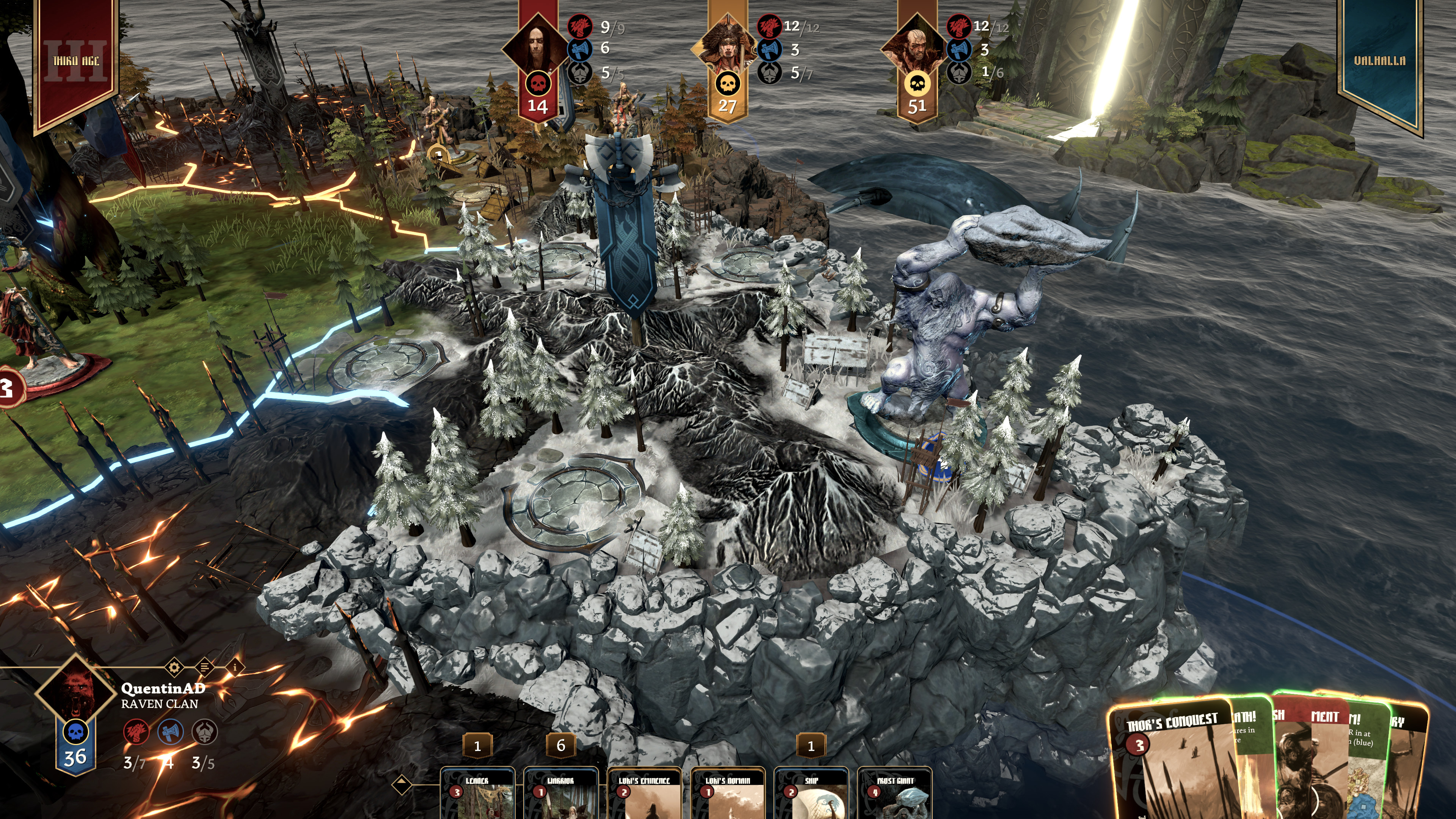 Blood Rage: Digital Edition - Mythical Monsters screenshot 8