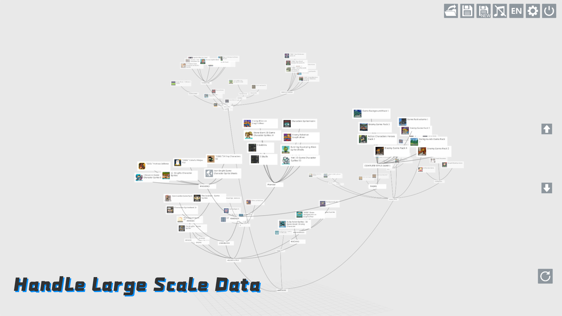 3ZENTREE - 3D NODE BASED INFORMATION SYSTEM screenshot 1