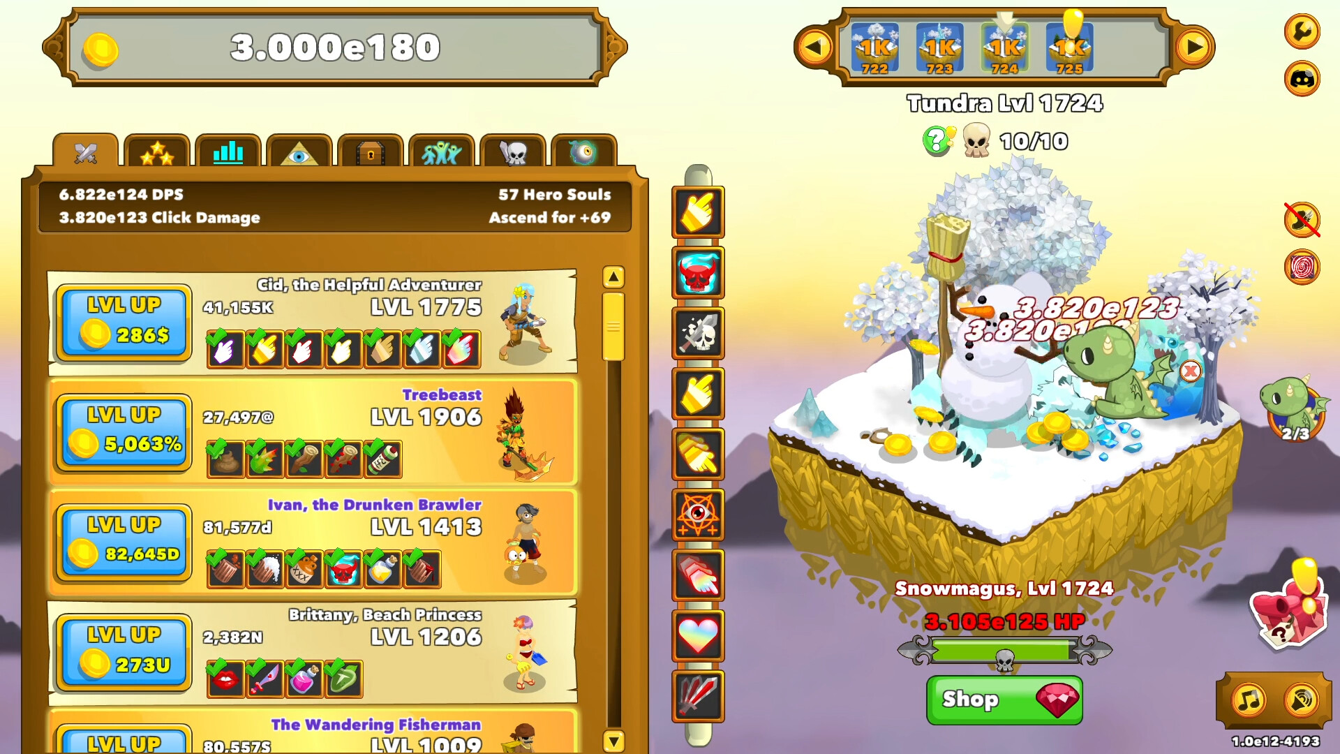 Clicker Heroes: Whelpling Auto Clicker screenshot 1
