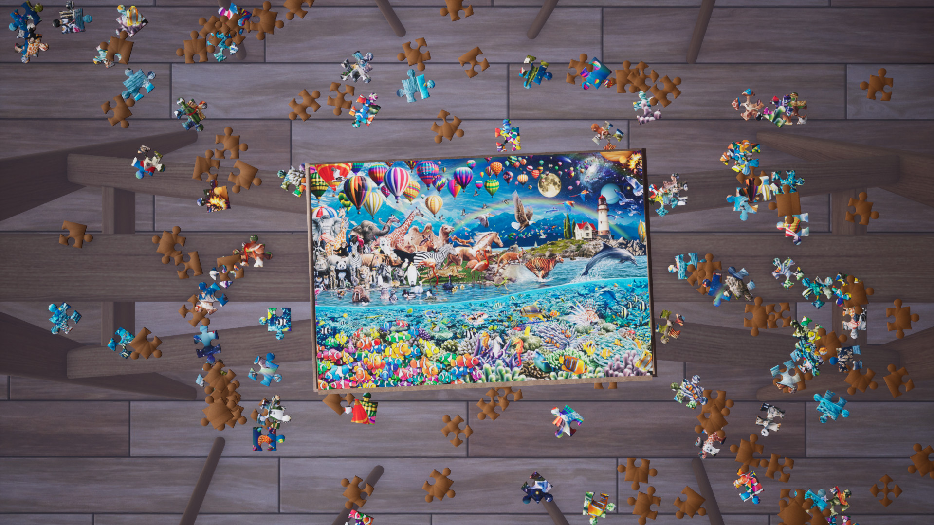 3D Jigsaw Puzzle Simulator screenshot 2