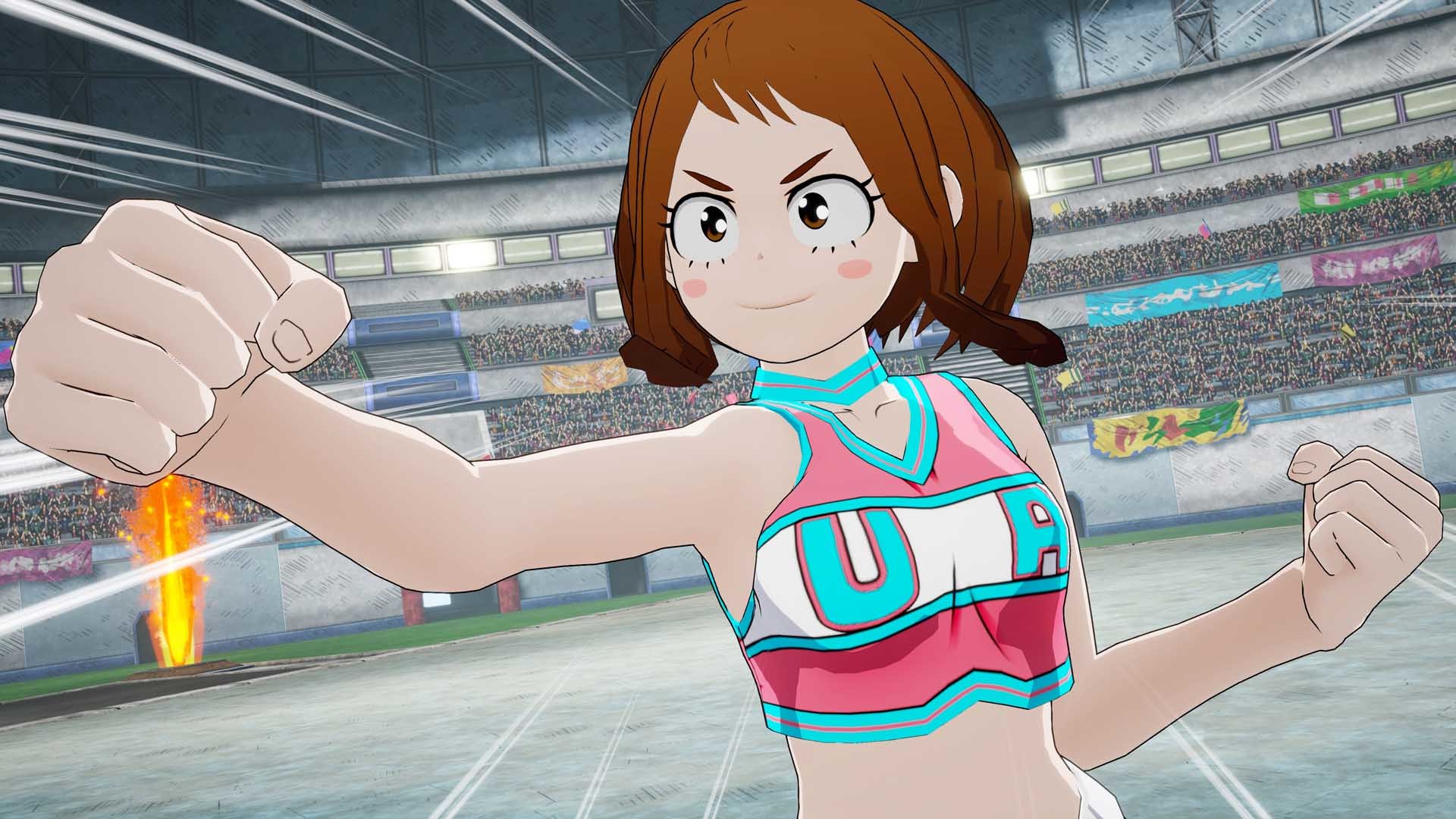 MY HERO ONE'S JUSTICE 2 Cheerleader Costume Set screenshot 3