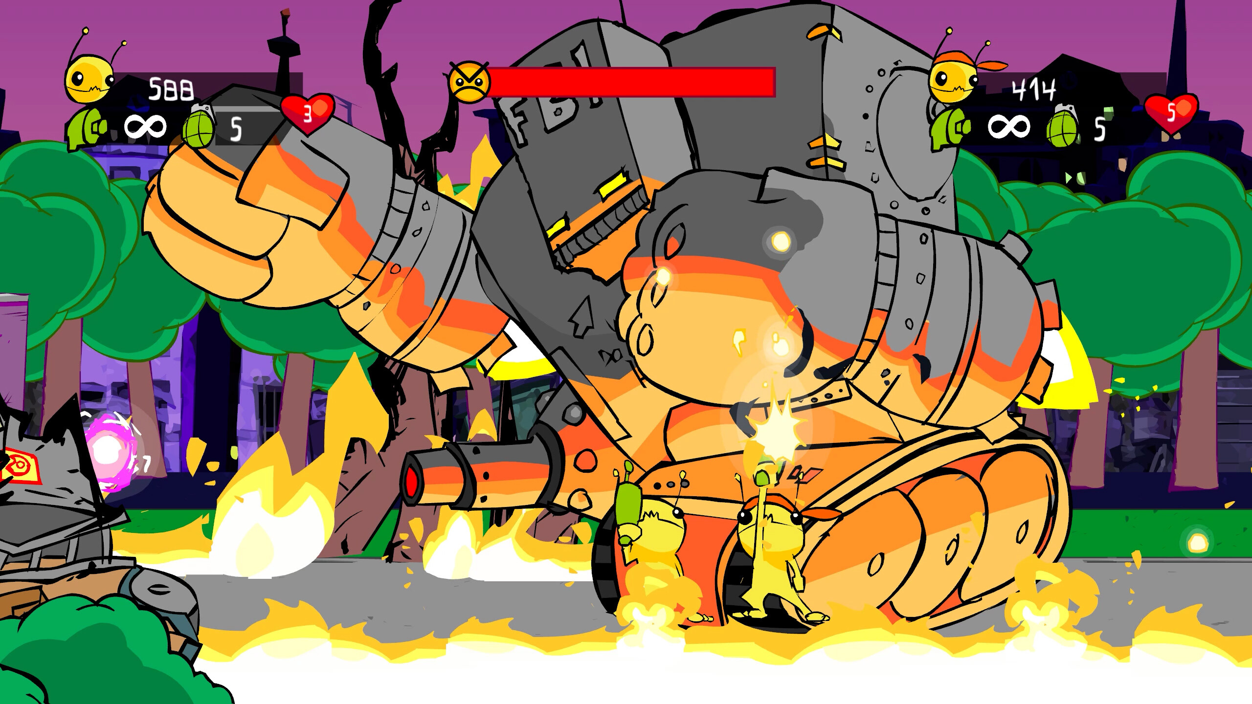 Alien Hominid HD screenshot 4