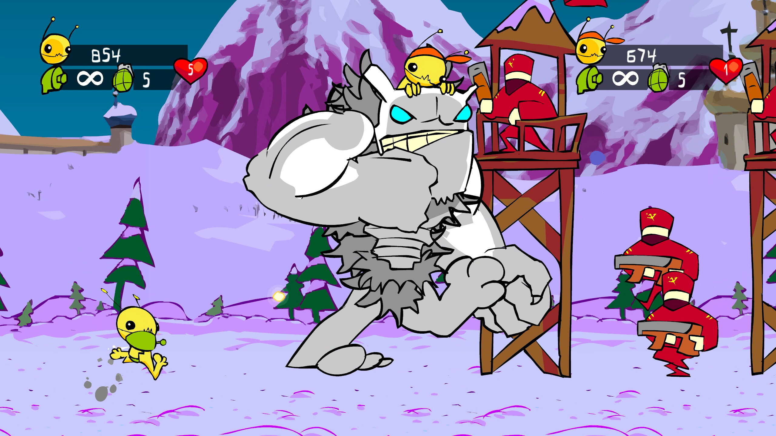 Alien Hominid HD screenshot 3