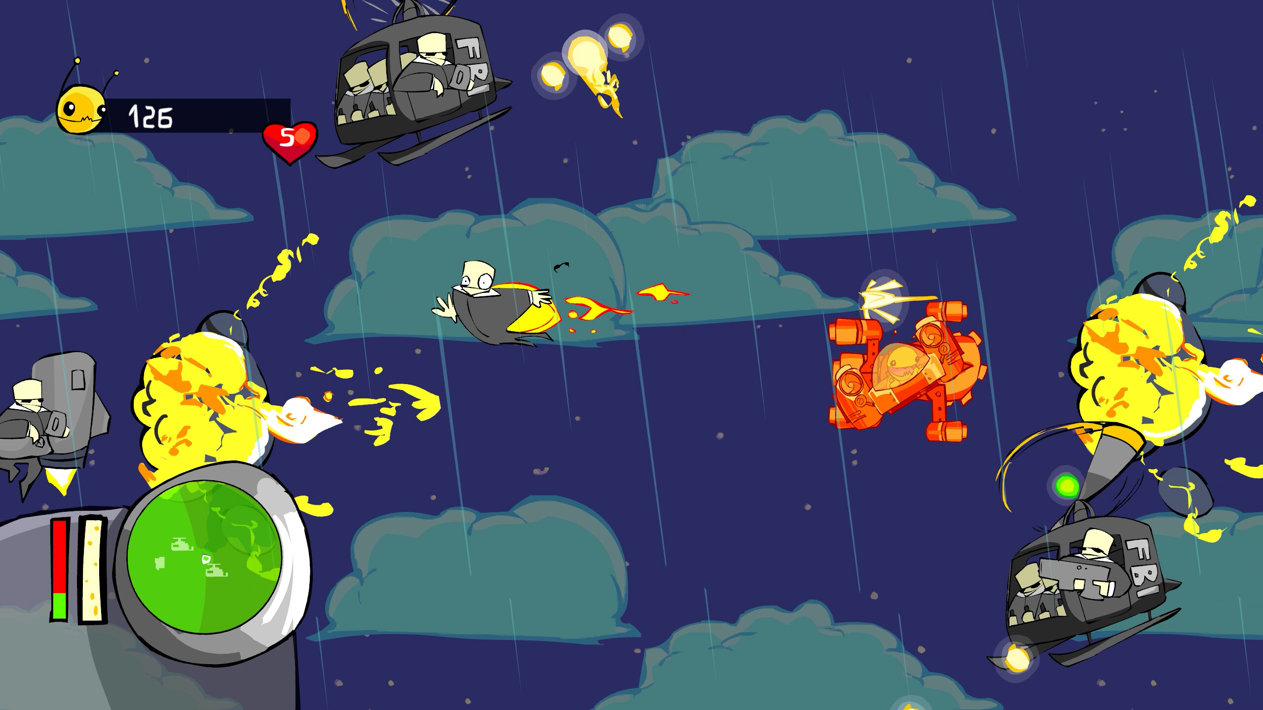 Alien Hominid HD screenshot 2