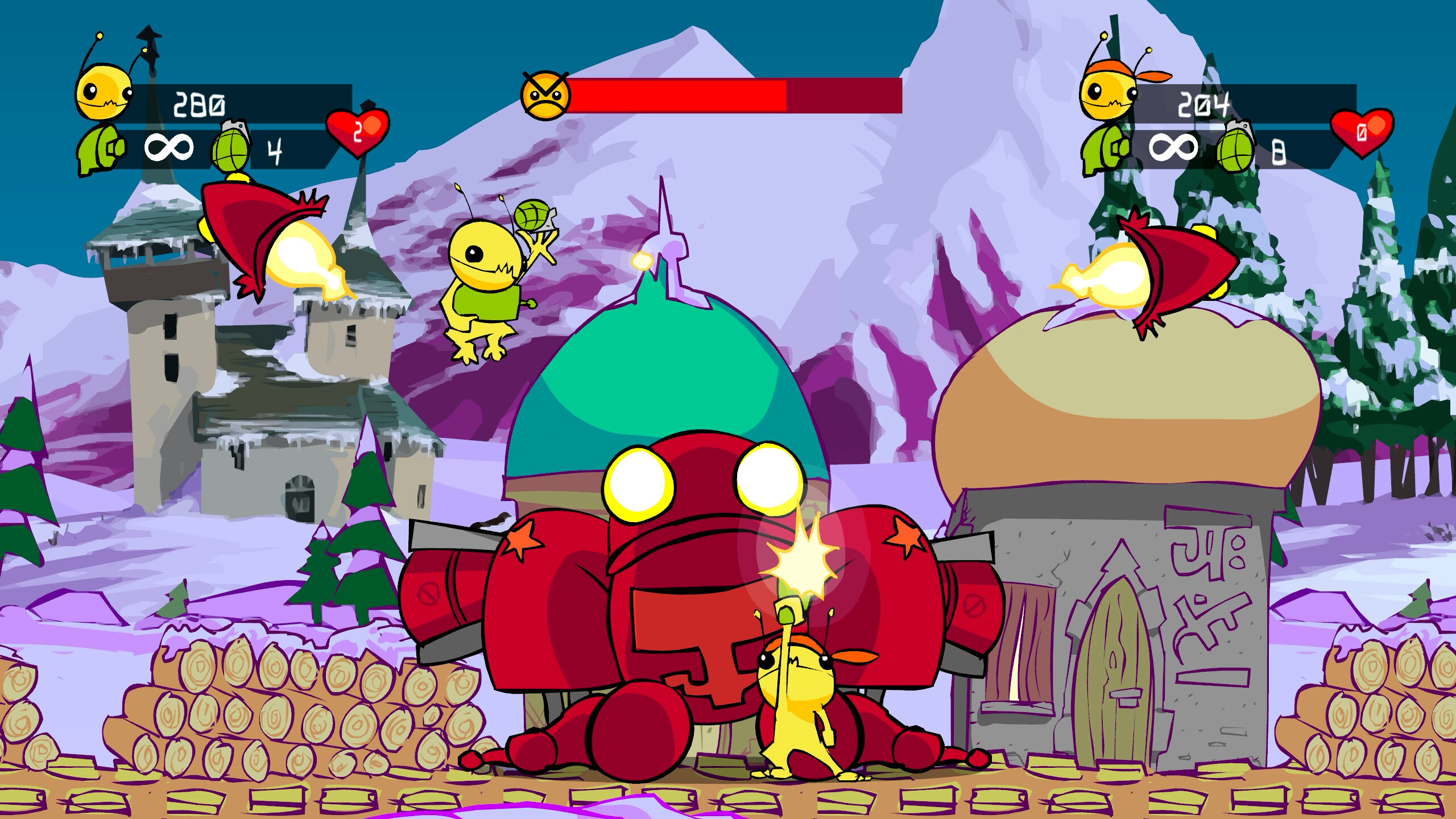 Alien Hominid HD screenshot 9