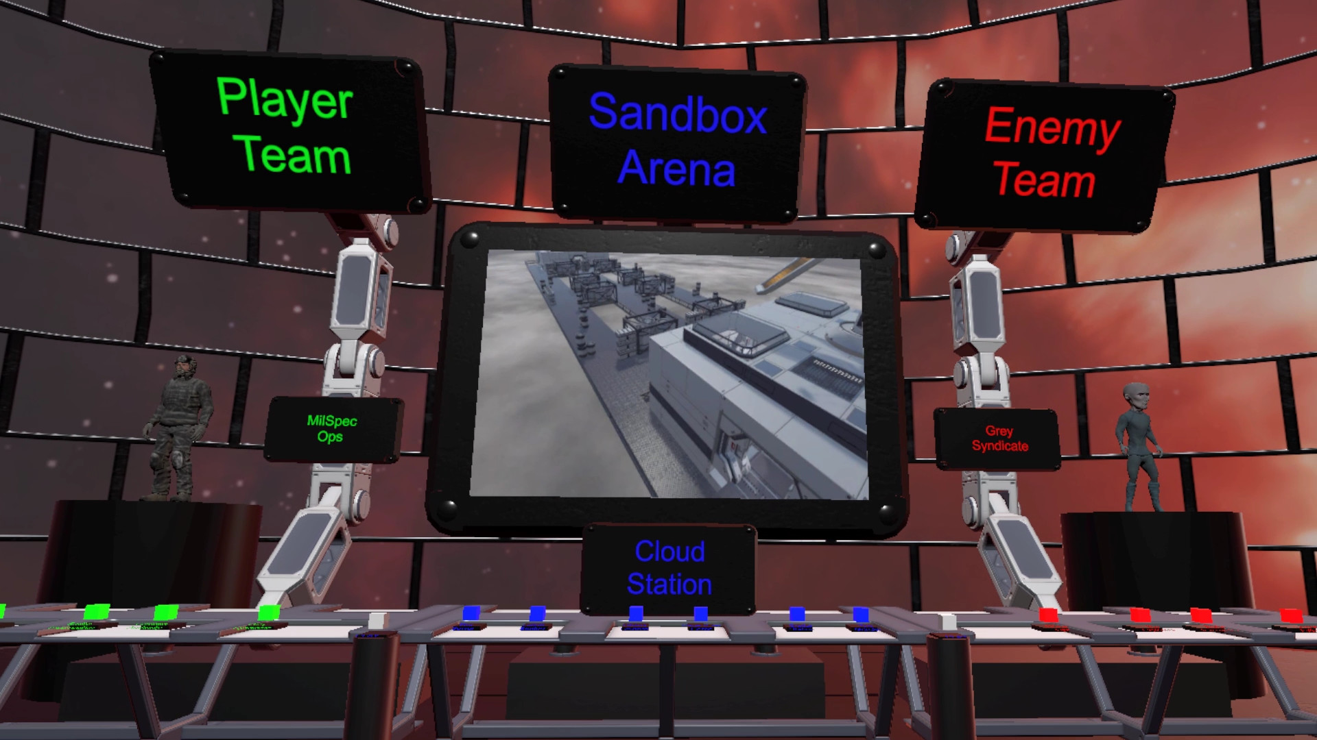 Fraggin Halls VR screenshot 1