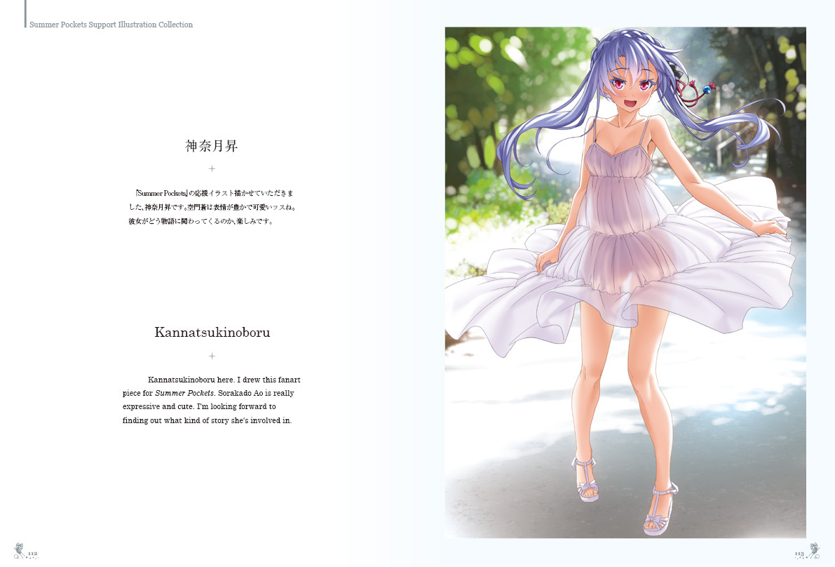 Summer Pockets - Support Illustration Collection on Steam