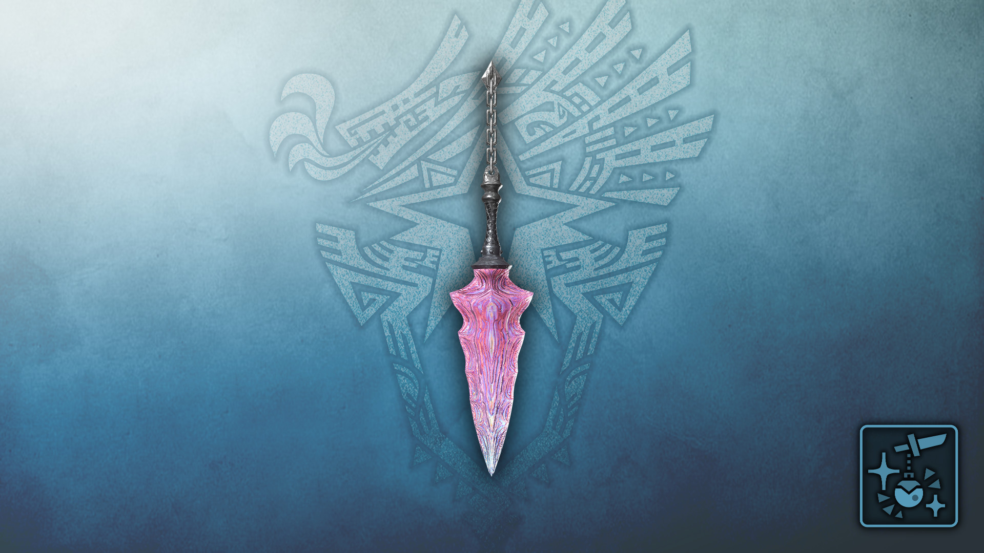 Monster Hunter World: Iceborne - Pendant: Ruby Crystal Knife screenshot 1
