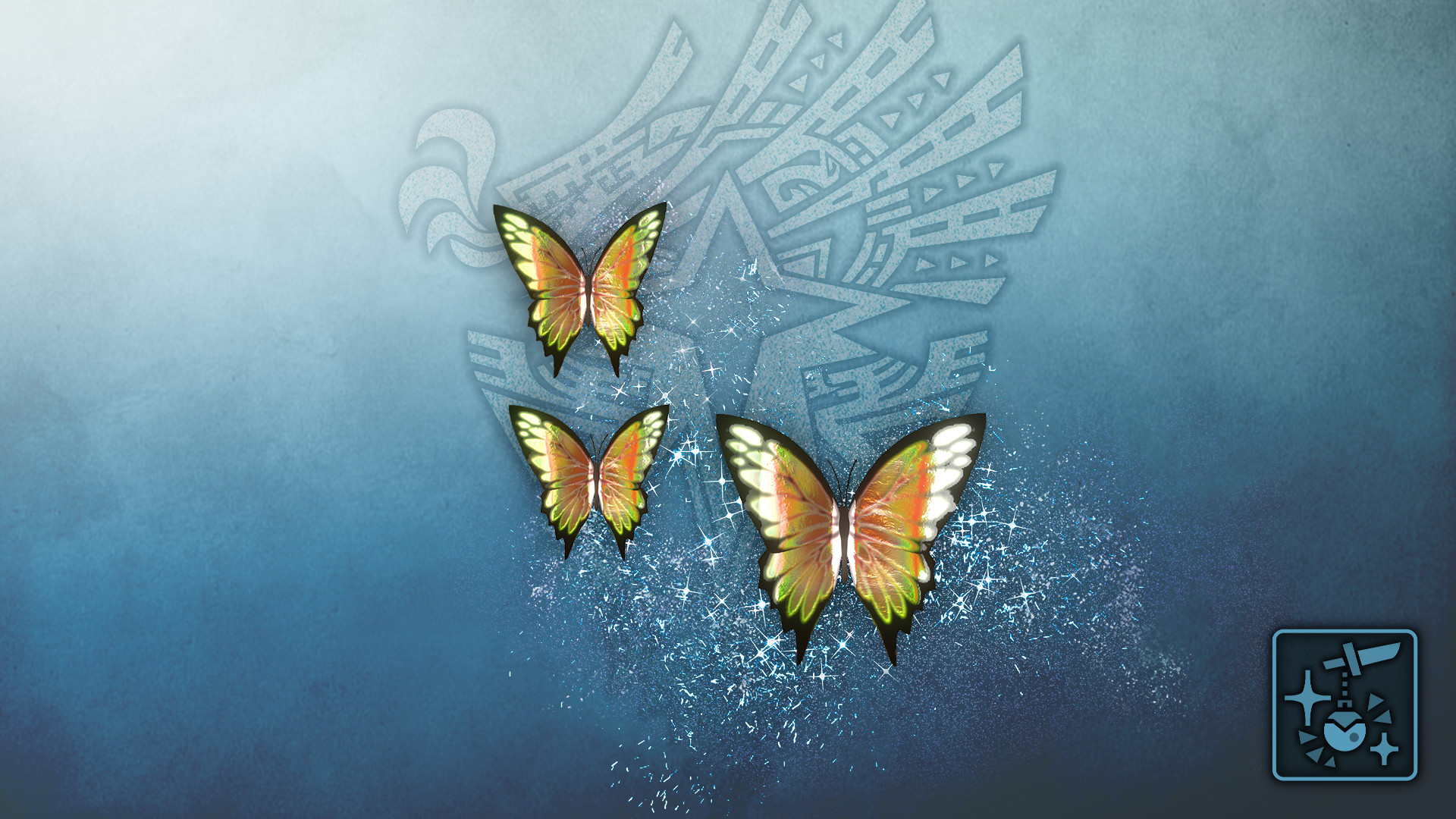 Monster Hunter World: Iceborne - Pendant: Phantom Jade Butterflies screenshot 1