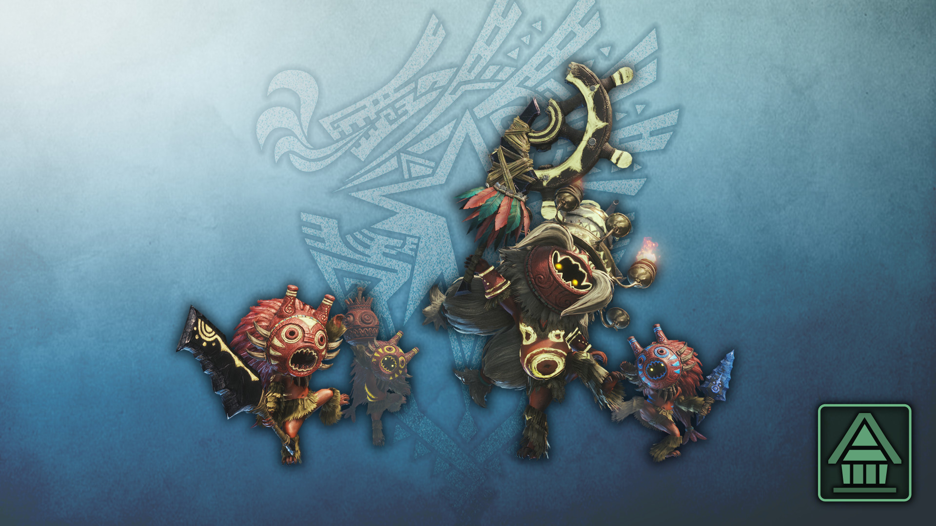 Monster Hunter World: Iceborne - MHW:I Monster Figure: Gajalakas & King Gajalaka screenshot 1