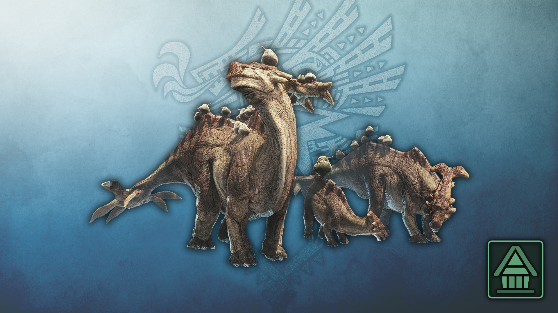 Monster Hunter World: Iceborne - MHW:I Monster Figure: Downy Crakes & Aptonoths screenshot 1