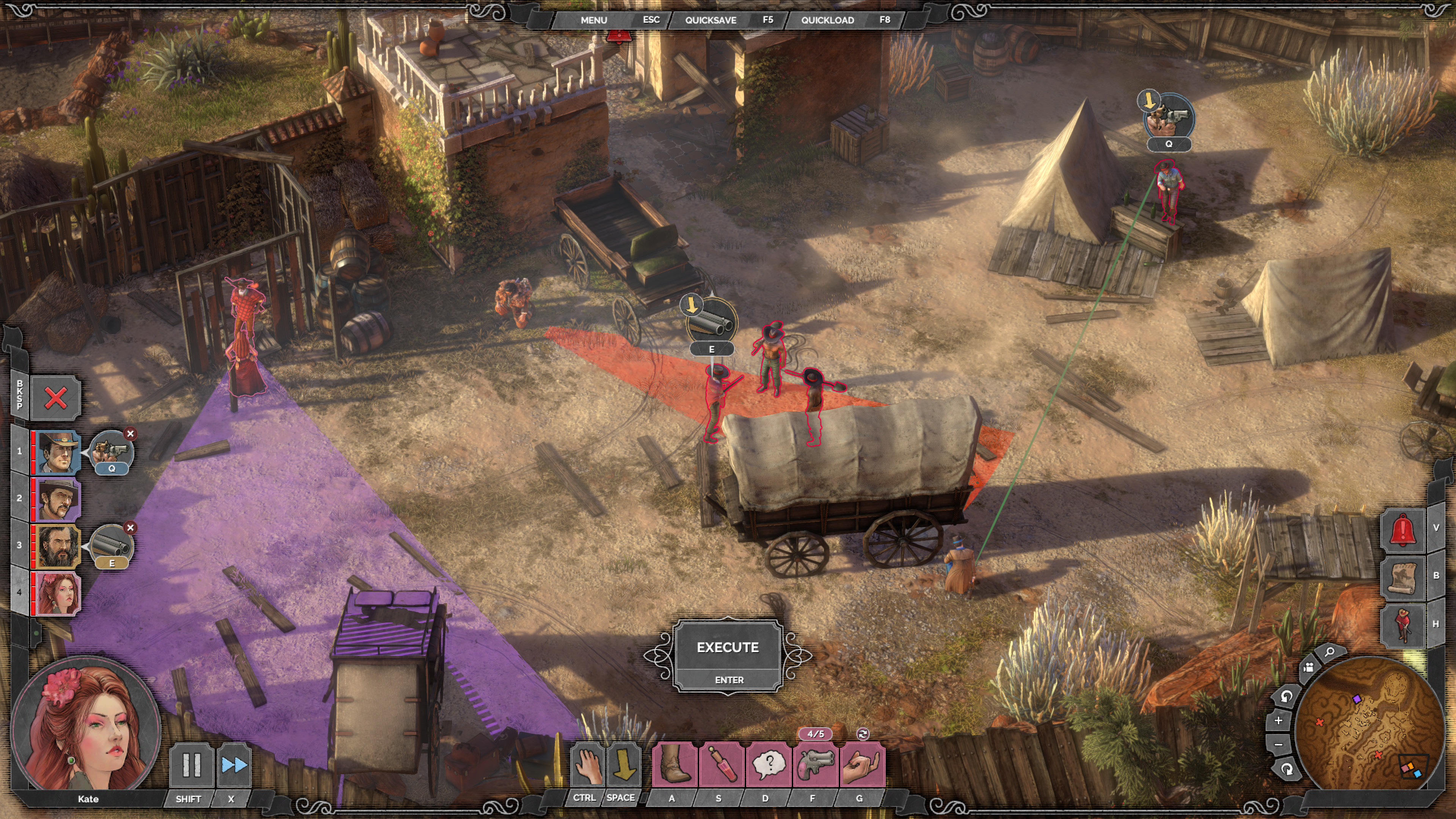Desperados III: Money for the Vultures - Part 1: Late to the Party screenshot 5