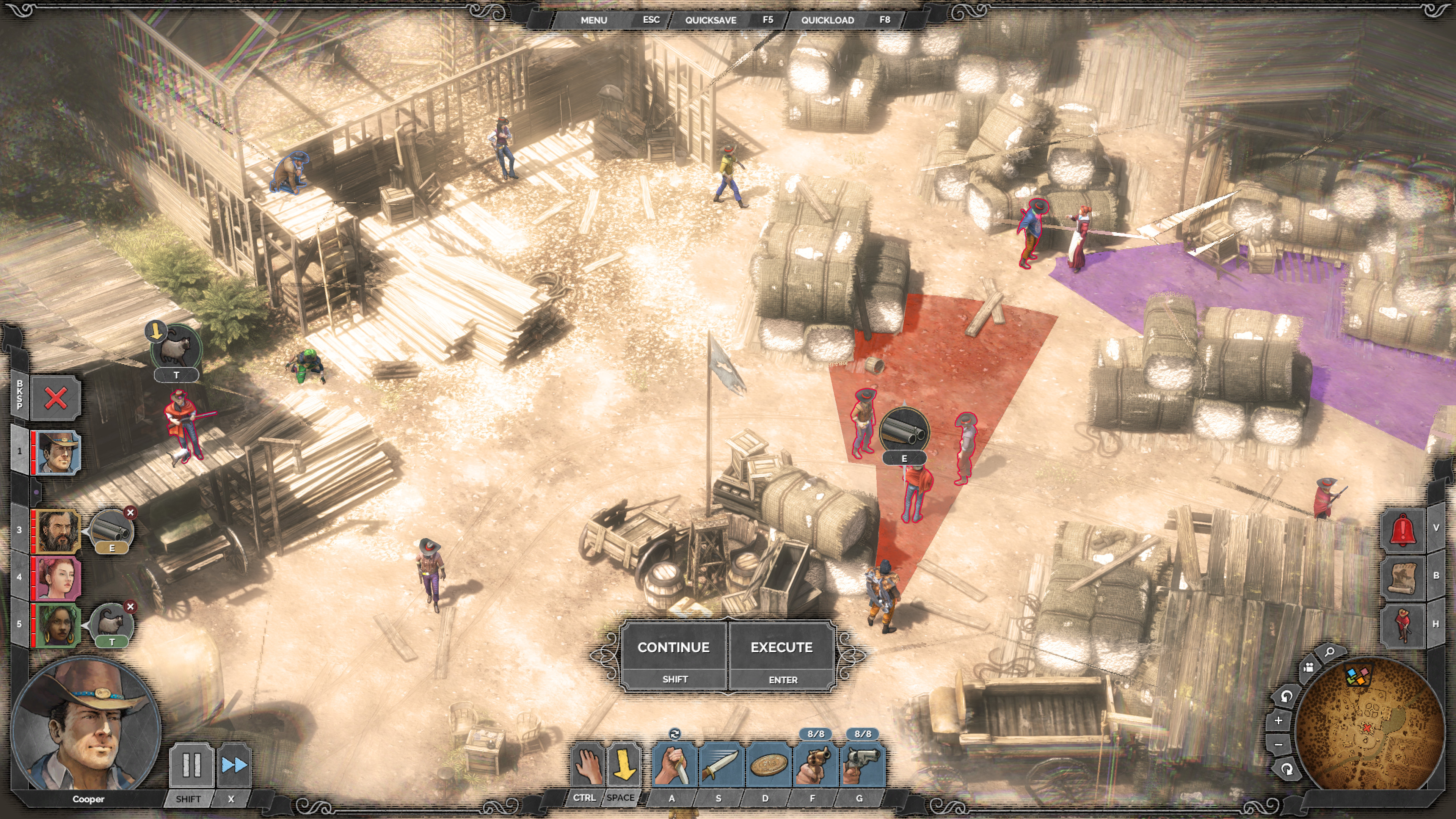 Desperados III: Money for the Vultures - Part 2: Five Steps Ahead screenshot 6