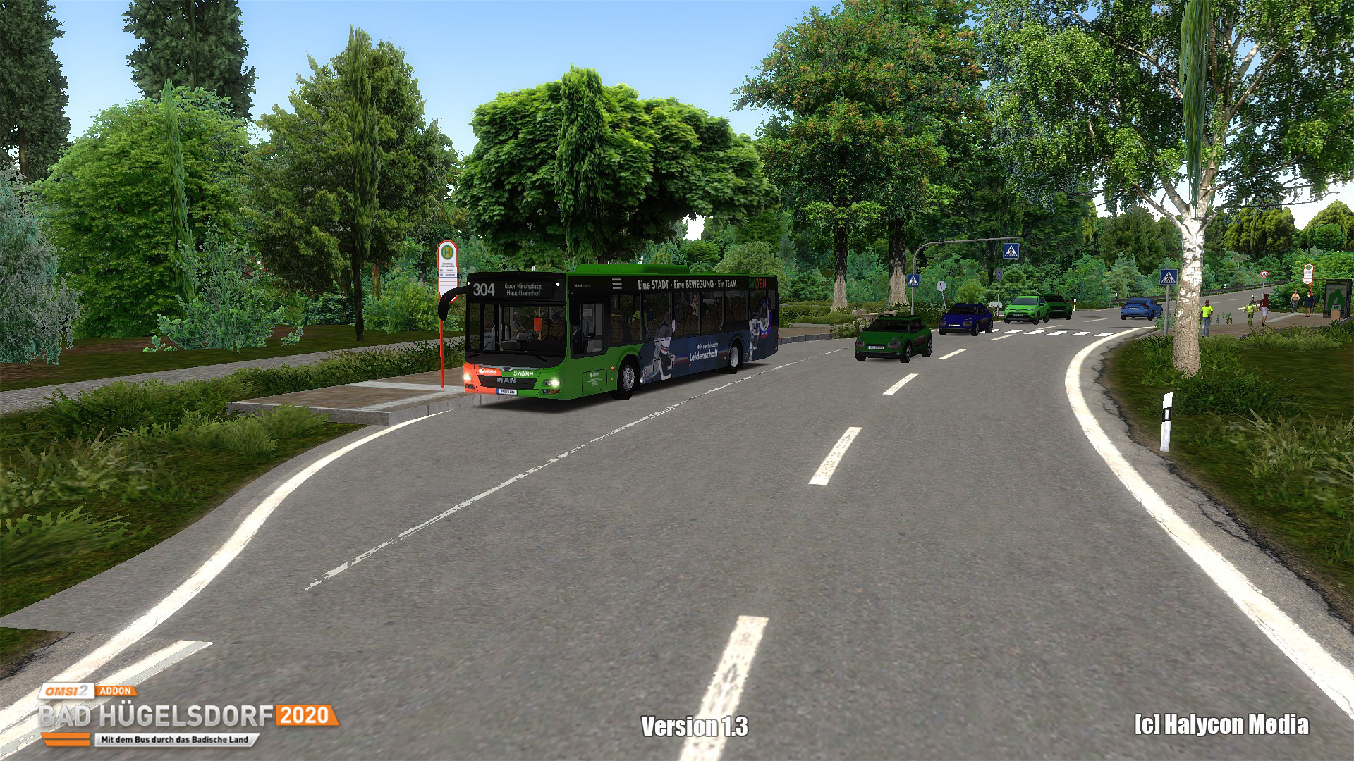 OMSI 2 Add-on Bad Hügelsdorf 2020 screenshot 21