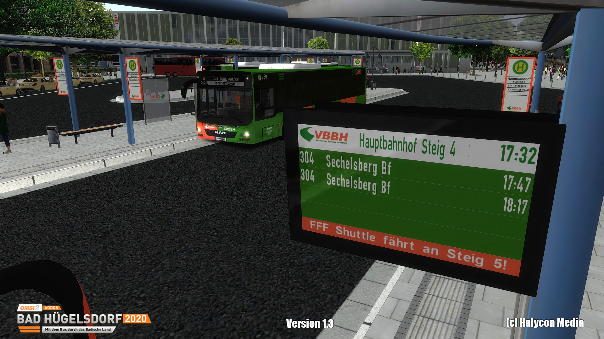 OMSI 2 Add-on Bad Hügelsdorf 2020 screenshot 11