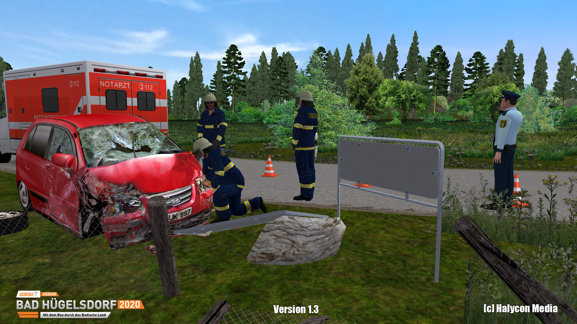 OMSI 2 Add-on Bad Hügelsdorf 2020 screenshot 7