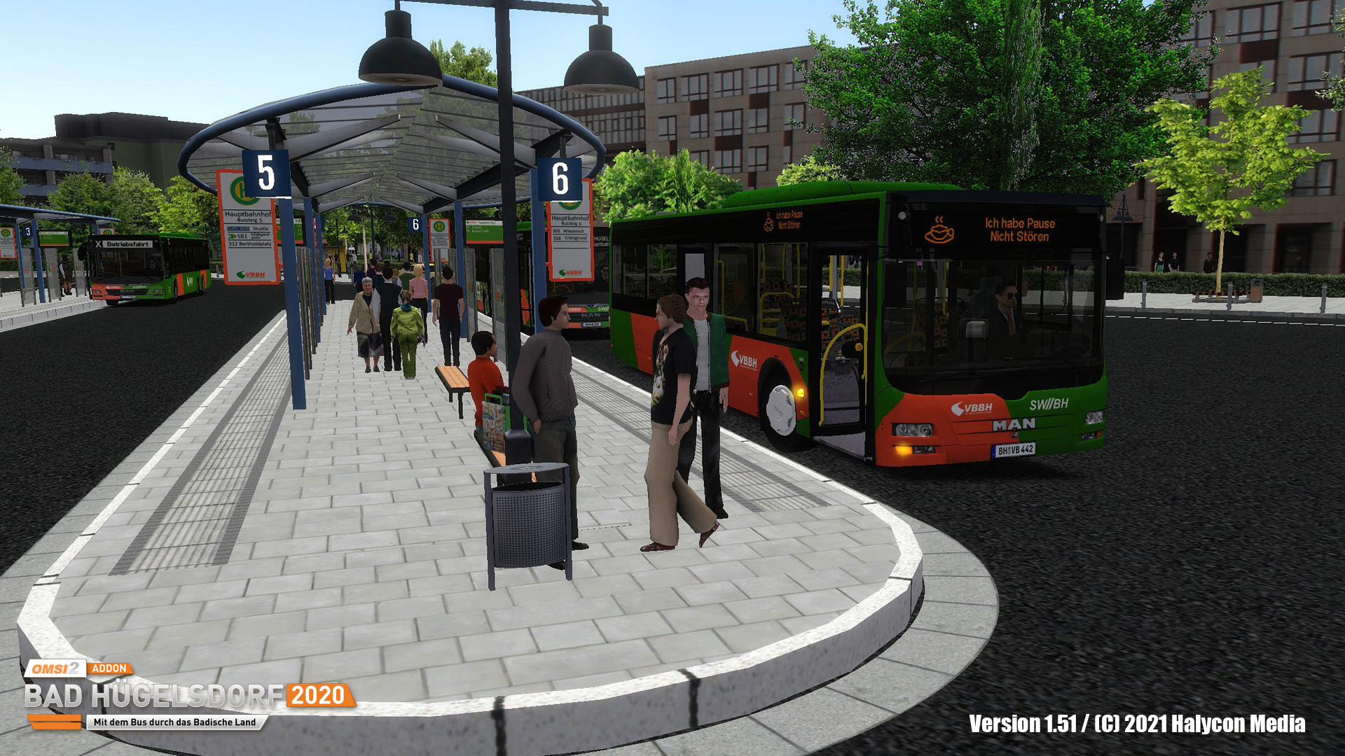 OMSI 2 Add-on Bad Hügelsdorf 2020 screenshot 28