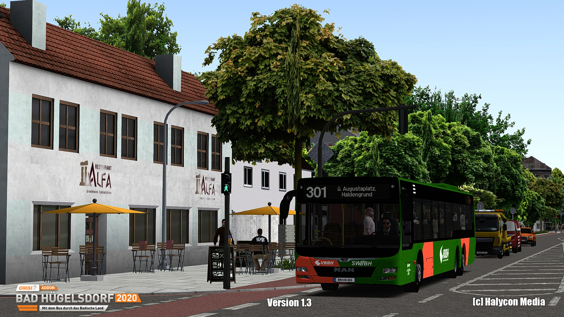 OMSI 2 Add-on Bad Hügelsdorf 2020 screenshot 9