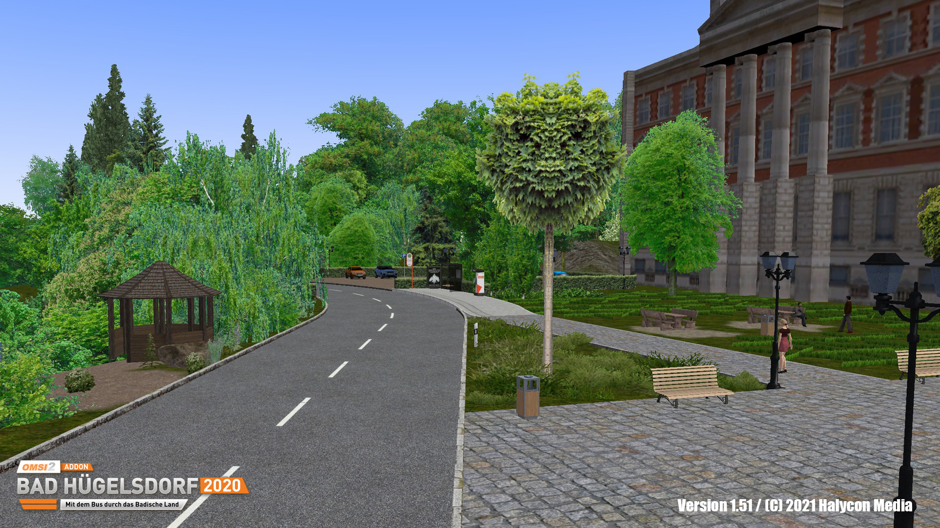 OMSI 2 Add-on Bad Hügelsdorf 2020 screenshot 27