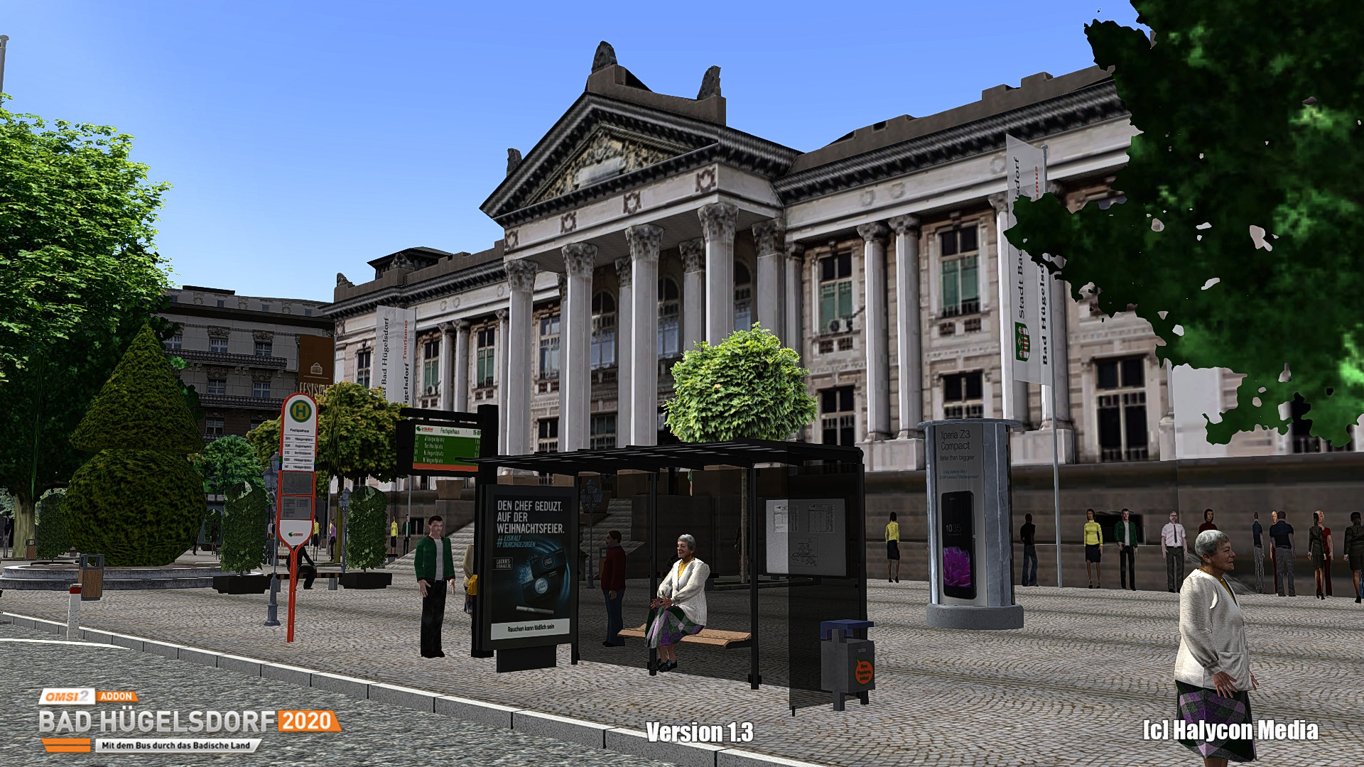 OMSI 2 Add-on Bad Hügelsdorf 2020 screenshot 2