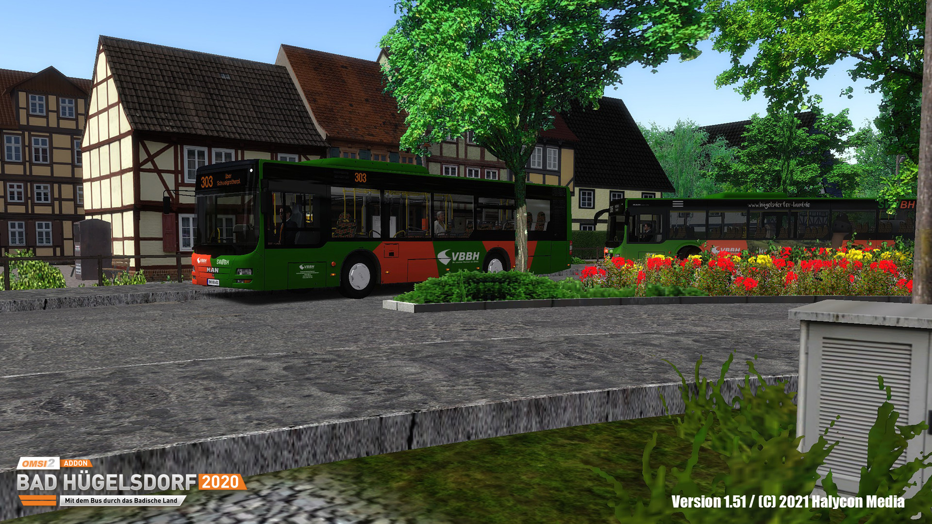 OMSI 2 Add-on Bad Hügelsdorf 2020 screenshot 29