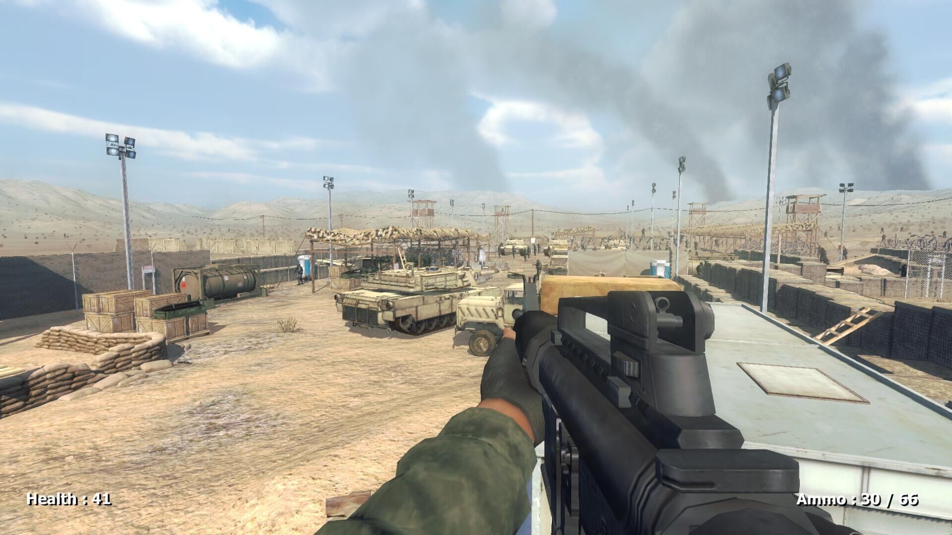 Desert attack screenshot 7