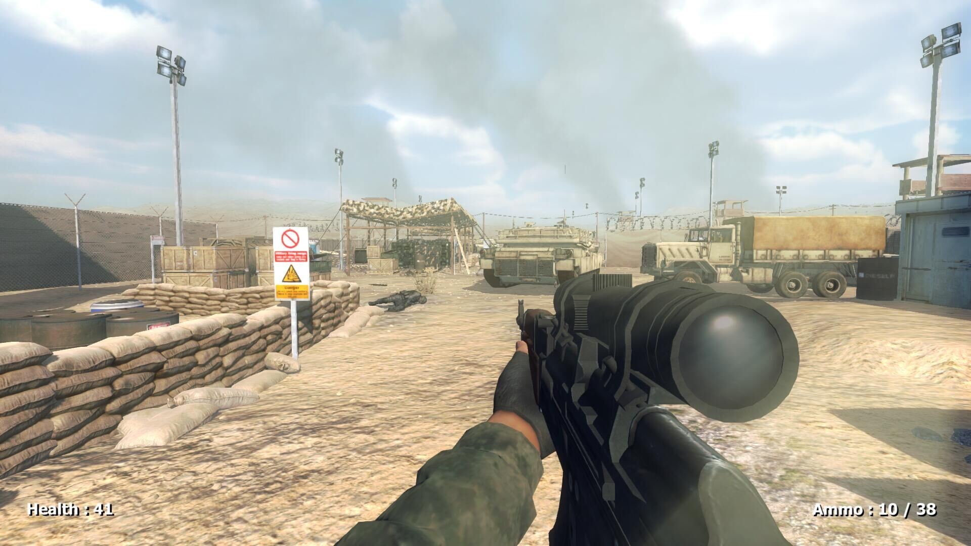 Desert attack screenshot 6