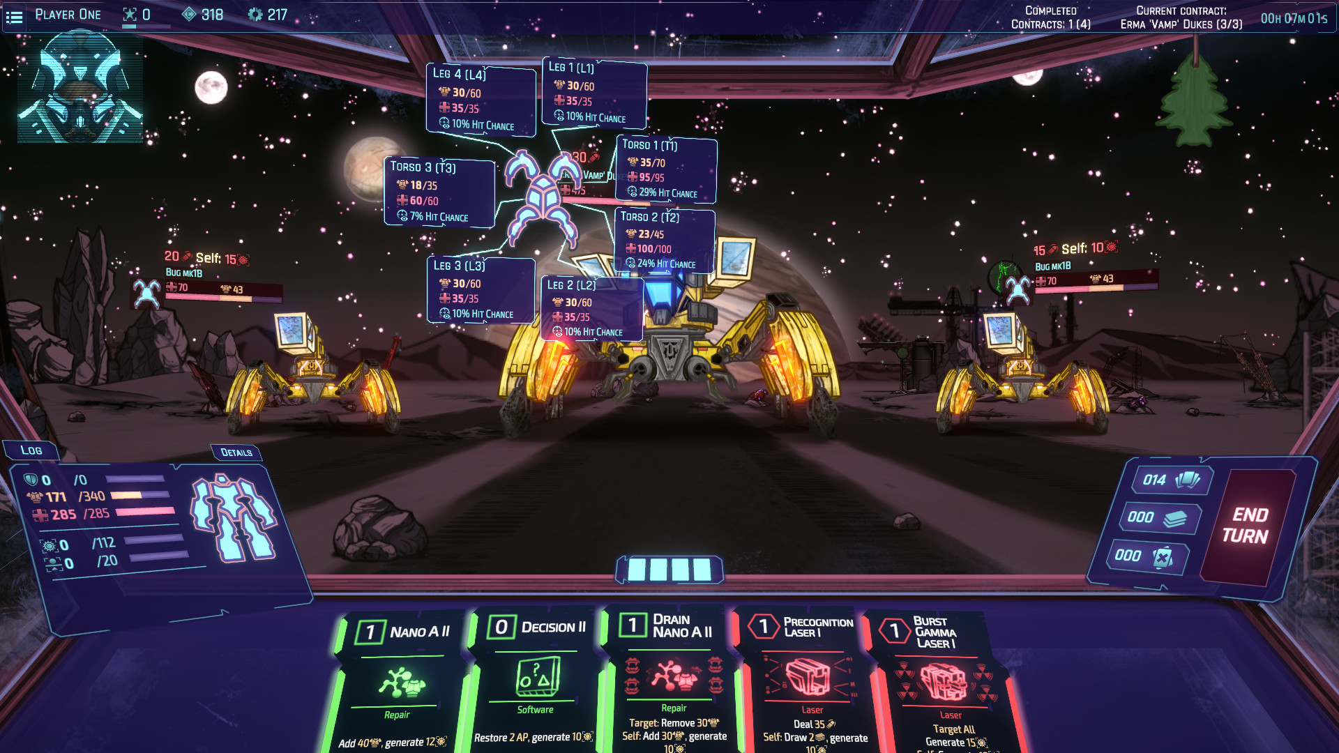 Jupiter Moons: Mecha screenshot 3