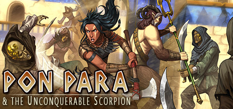 Pon Para and the Unconquerable Scorpion — Steam header