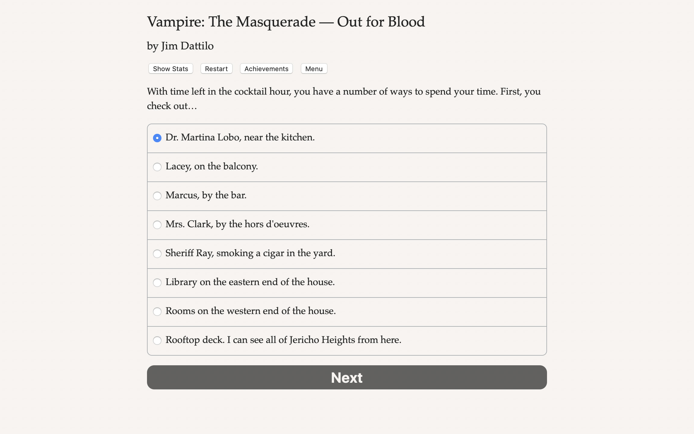 Vampire: The Masquerade — Out for Blood screenshot 5