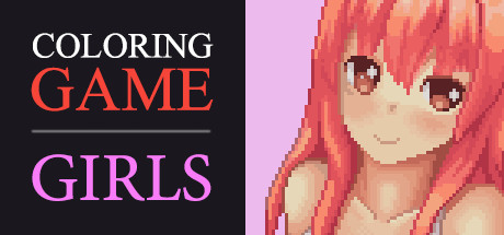 Coloring Game: Girls — Steam header