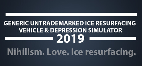 Generic Untrademarked Ice Resurfacing Vehicle & Depression Simulator 2019.