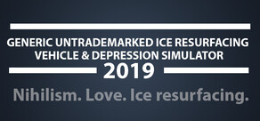 Generic Untrademarked Ice Resurfacing Vehicle & Depression Simulator 2019.