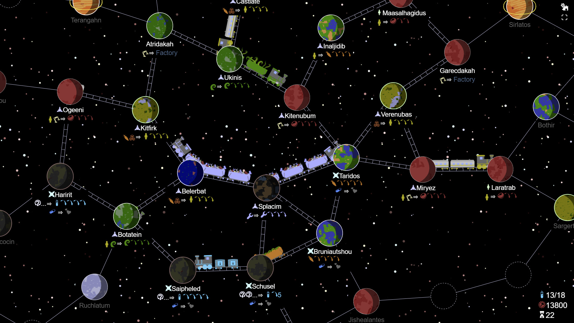 Space Trains screenshot 4