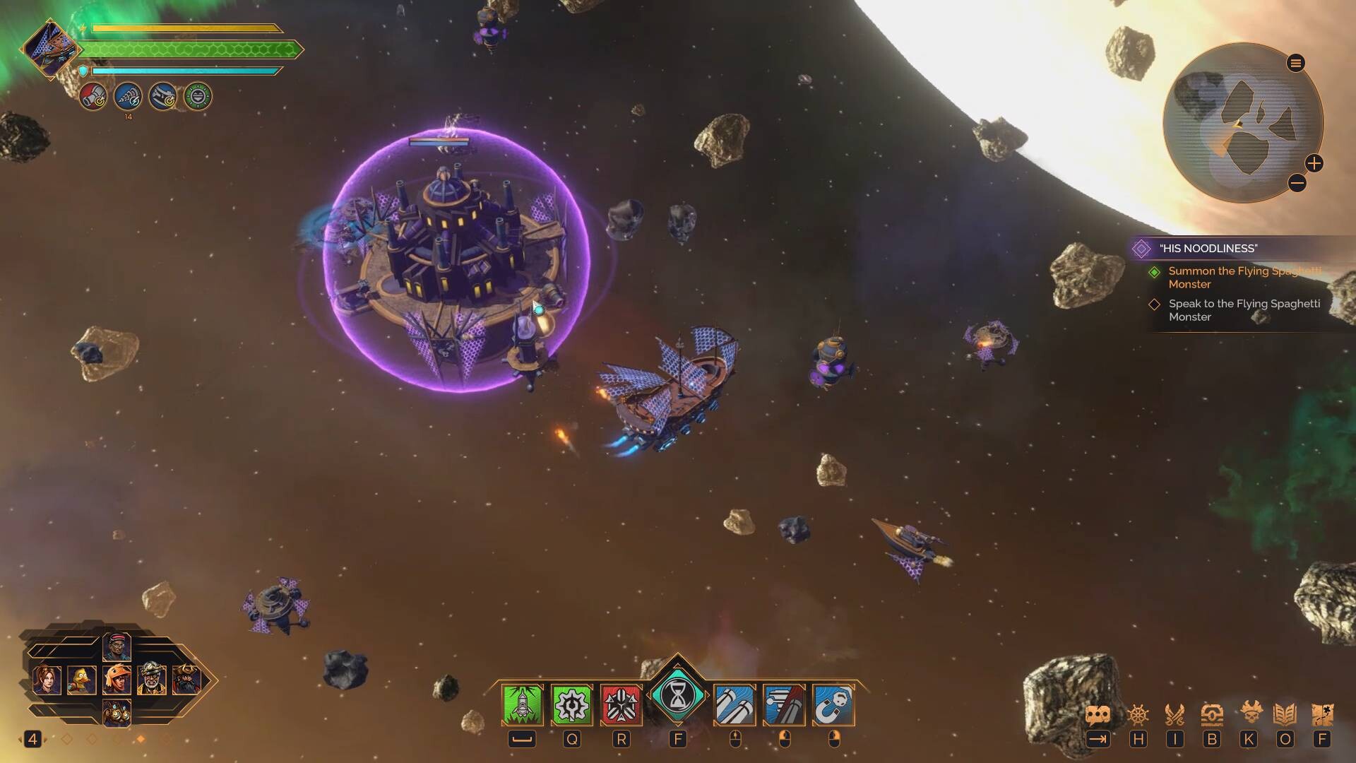 Solar Sails: Space Pirates screenshot 1