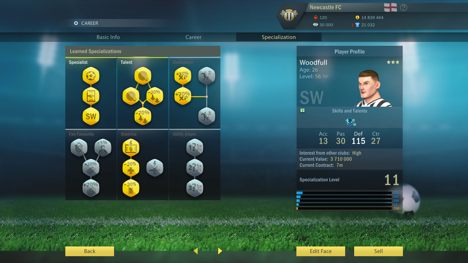 Football, Tactics & Glory: Football Stars screenshot 13